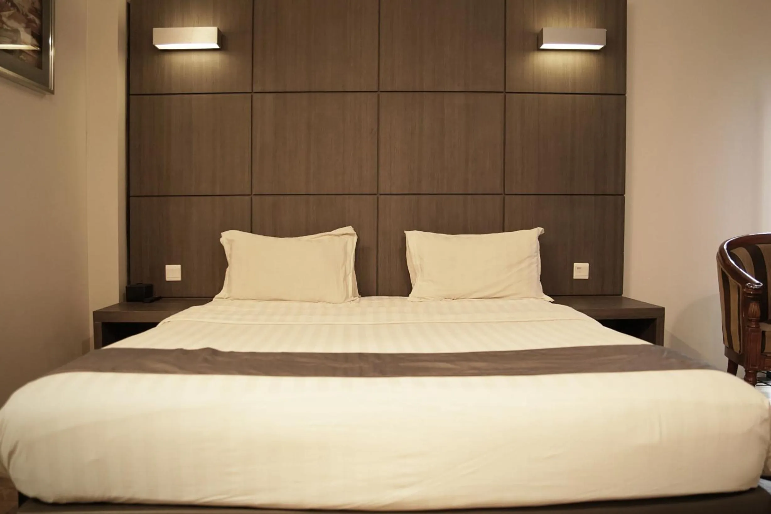 Bed in Dreamtel Jakarta
