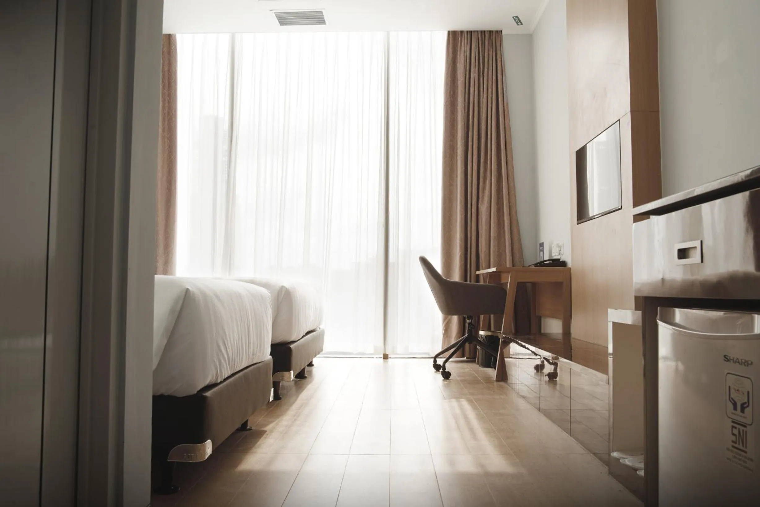 Bedroom, Bed in Dreamtel Jakarta