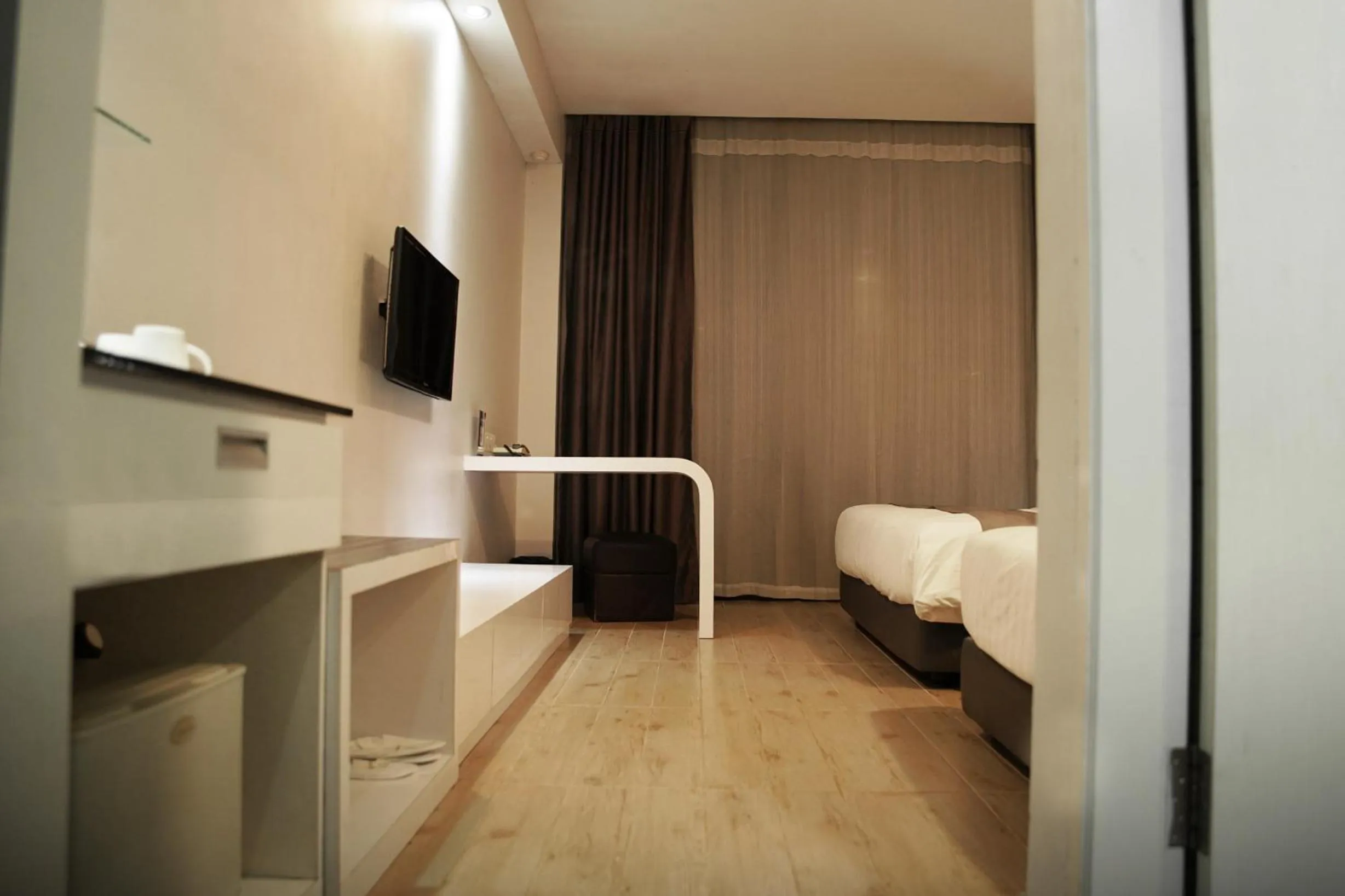 Bed in Dreamtel Jakarta