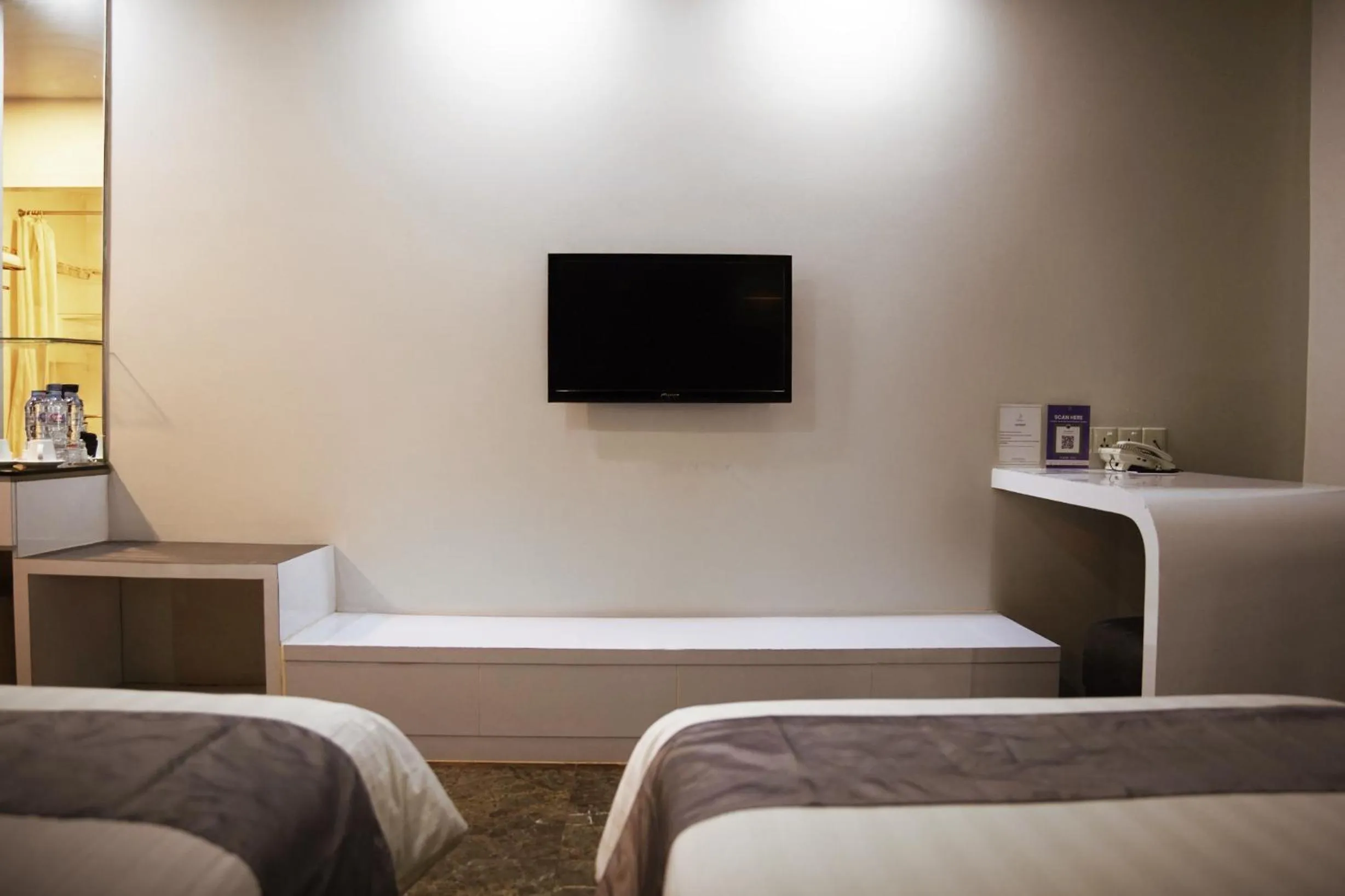 Bed in Dreamtel Jakarta