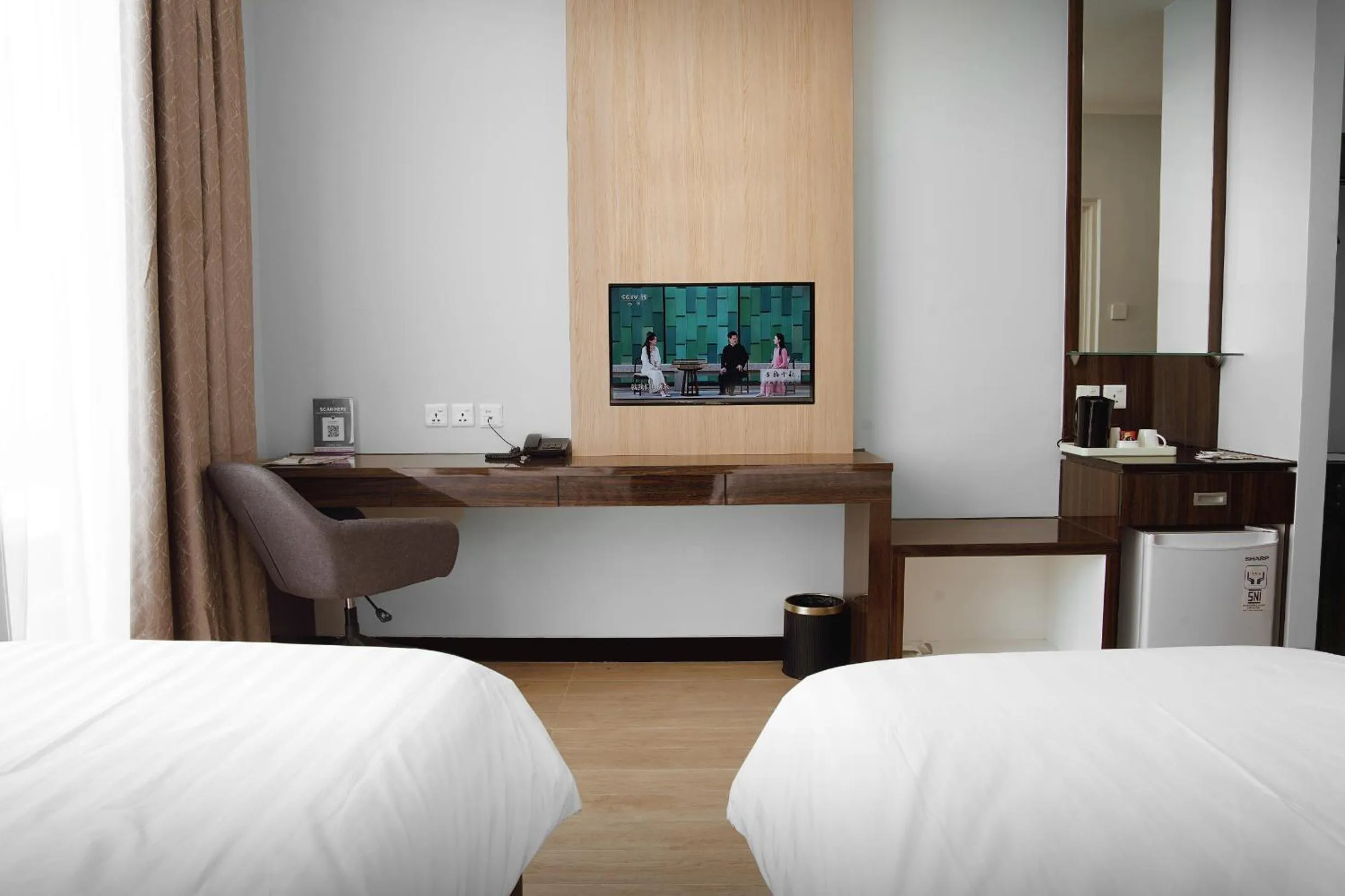 Bedroom, Bed in Dreamtel Jakarta