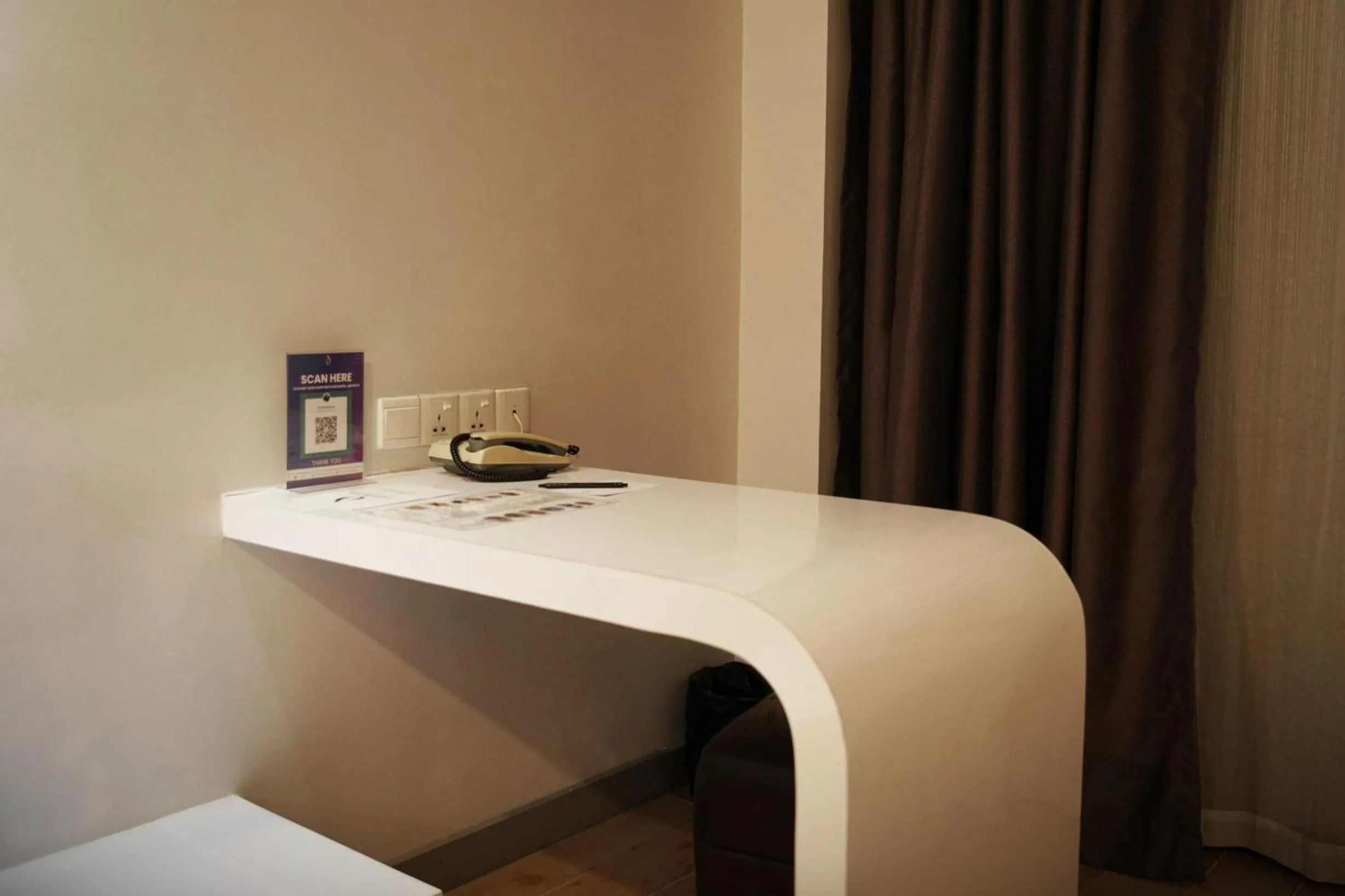 Bed in Dreamtel Jakarta