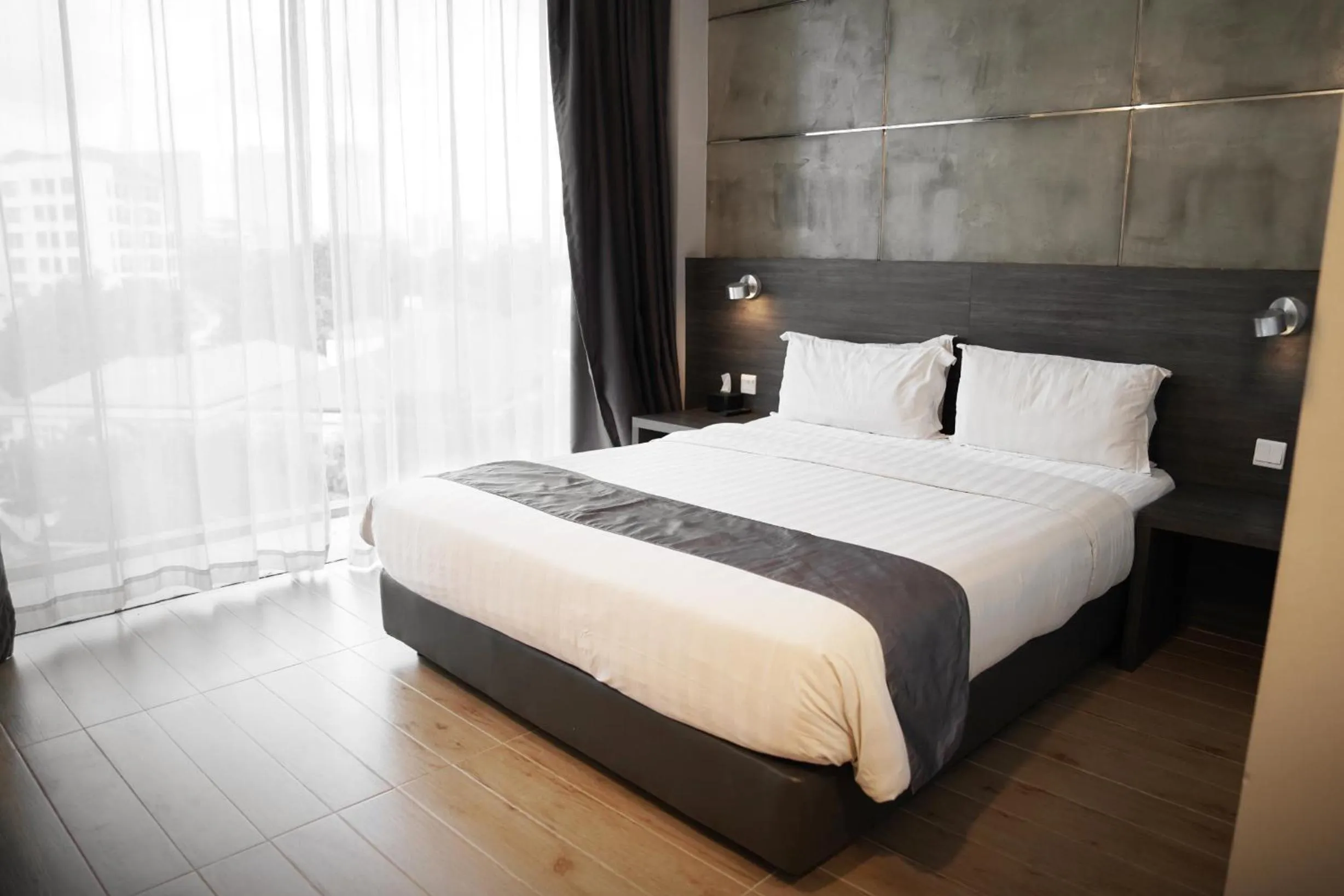 Bedroom, Bed in Dreamtel Jakarta
