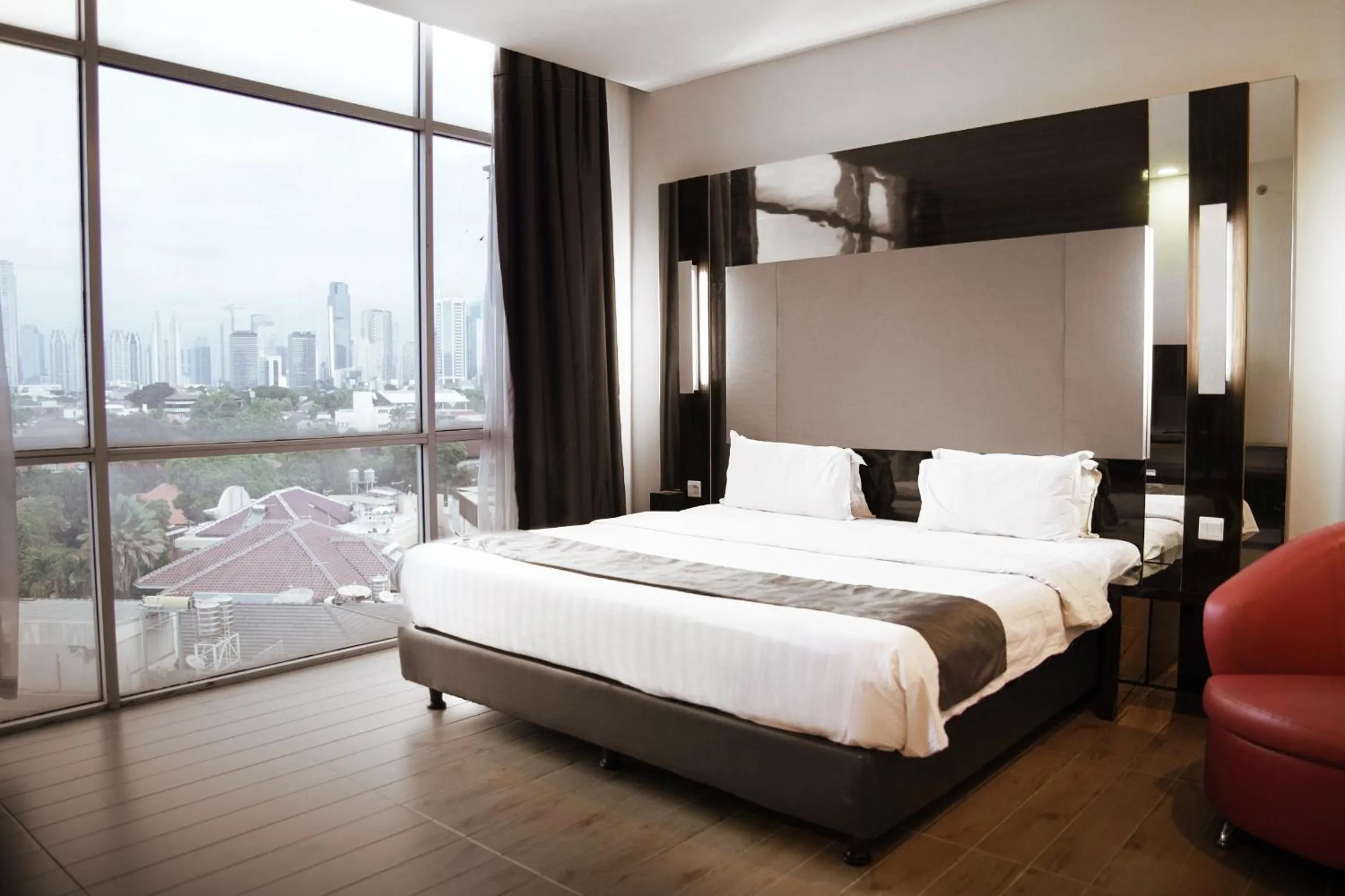 Bedroom, Bed in Dreamtel Jakarta