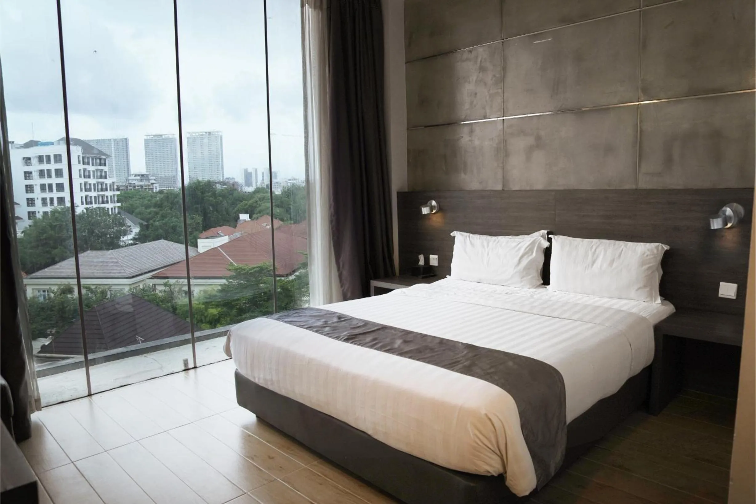 Bedroom, Bed in Dreamtel Jakarta
