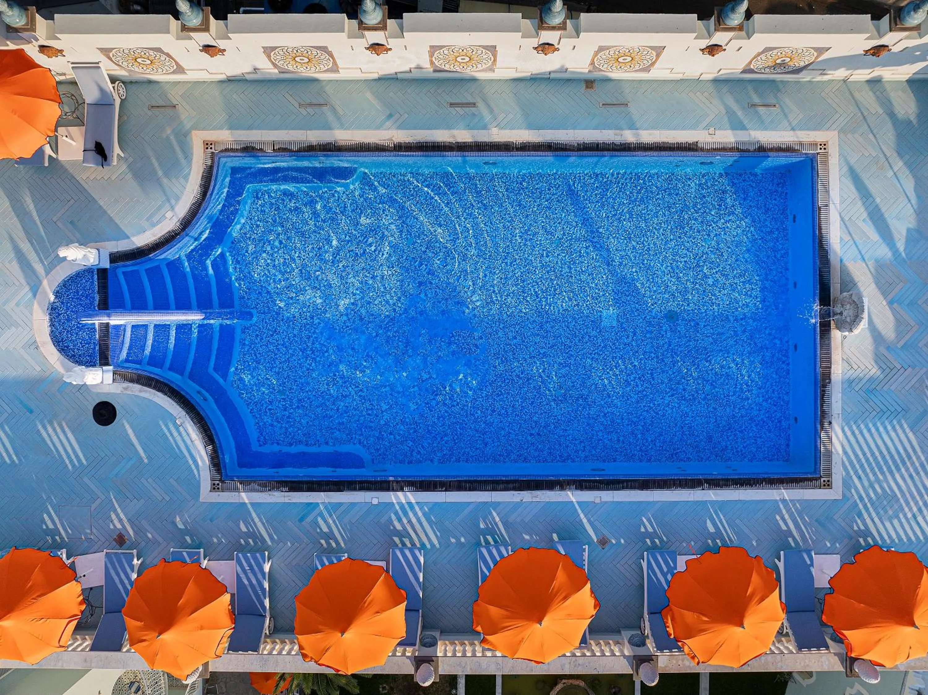 Swimming pool in Palazzo Manzi Terme & Spa