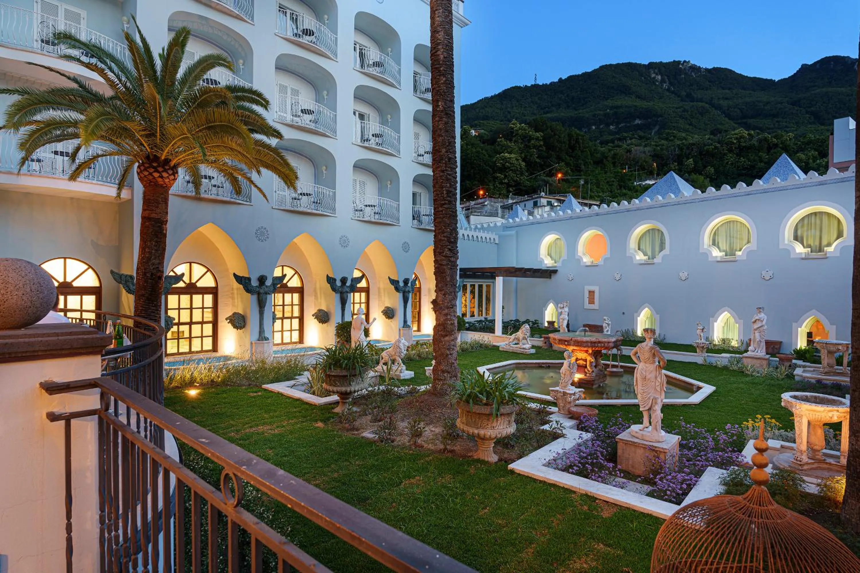 Patio in Palazzo Manzi Terme & Spa