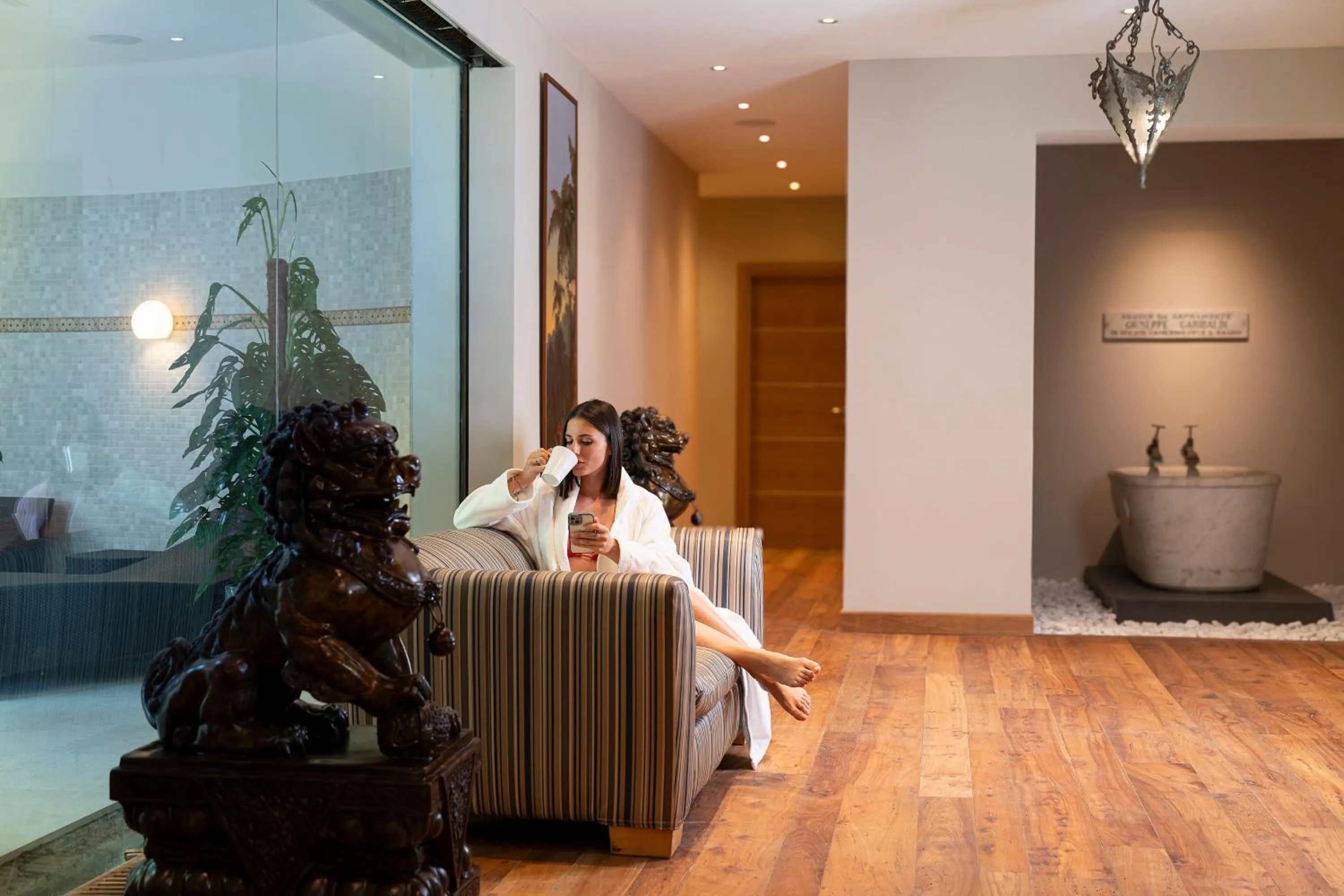 Spa and wellness centre/facilities in Palazzo Manzi Terme & Spa