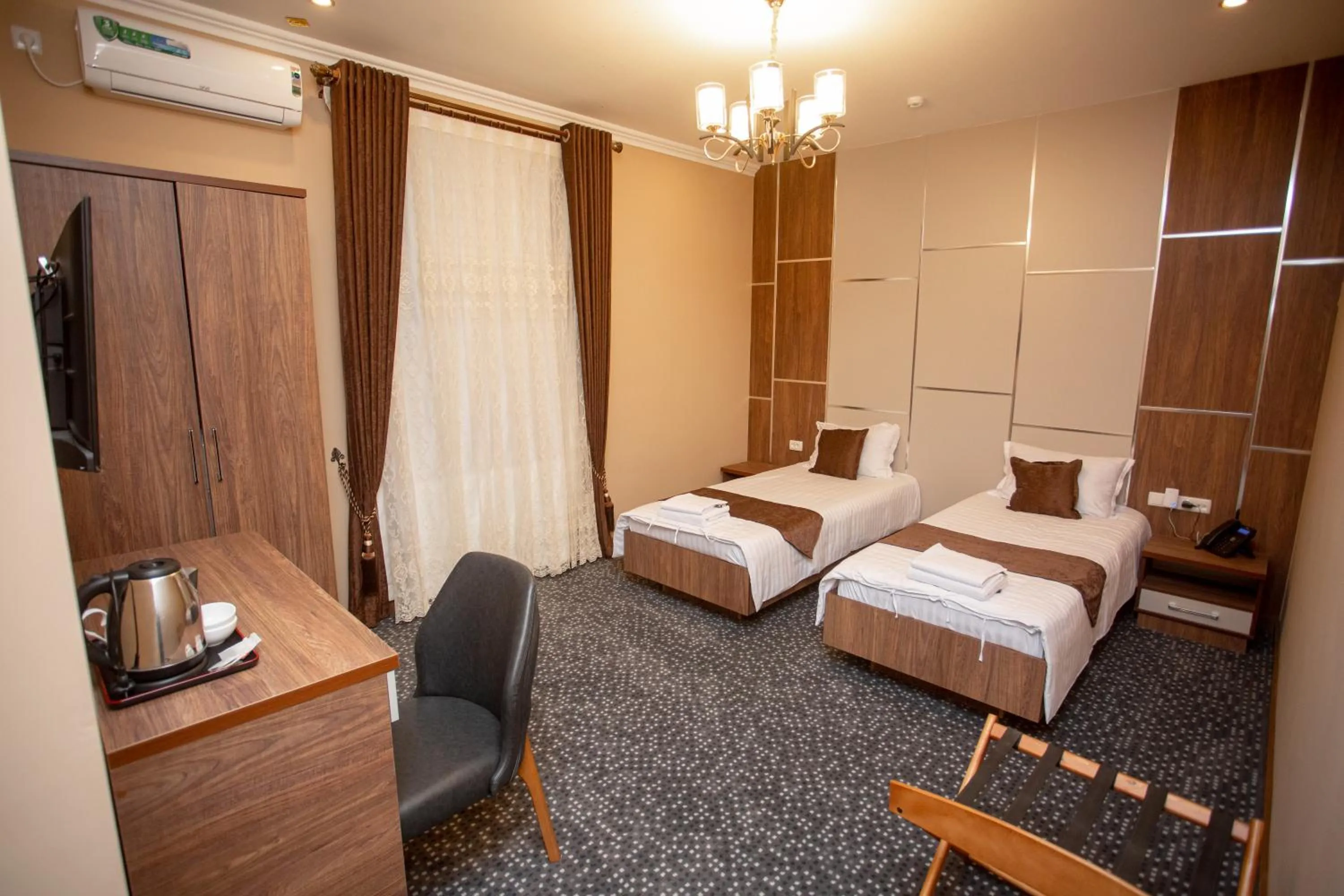 Bed in Rayyan Hotel Samarkand