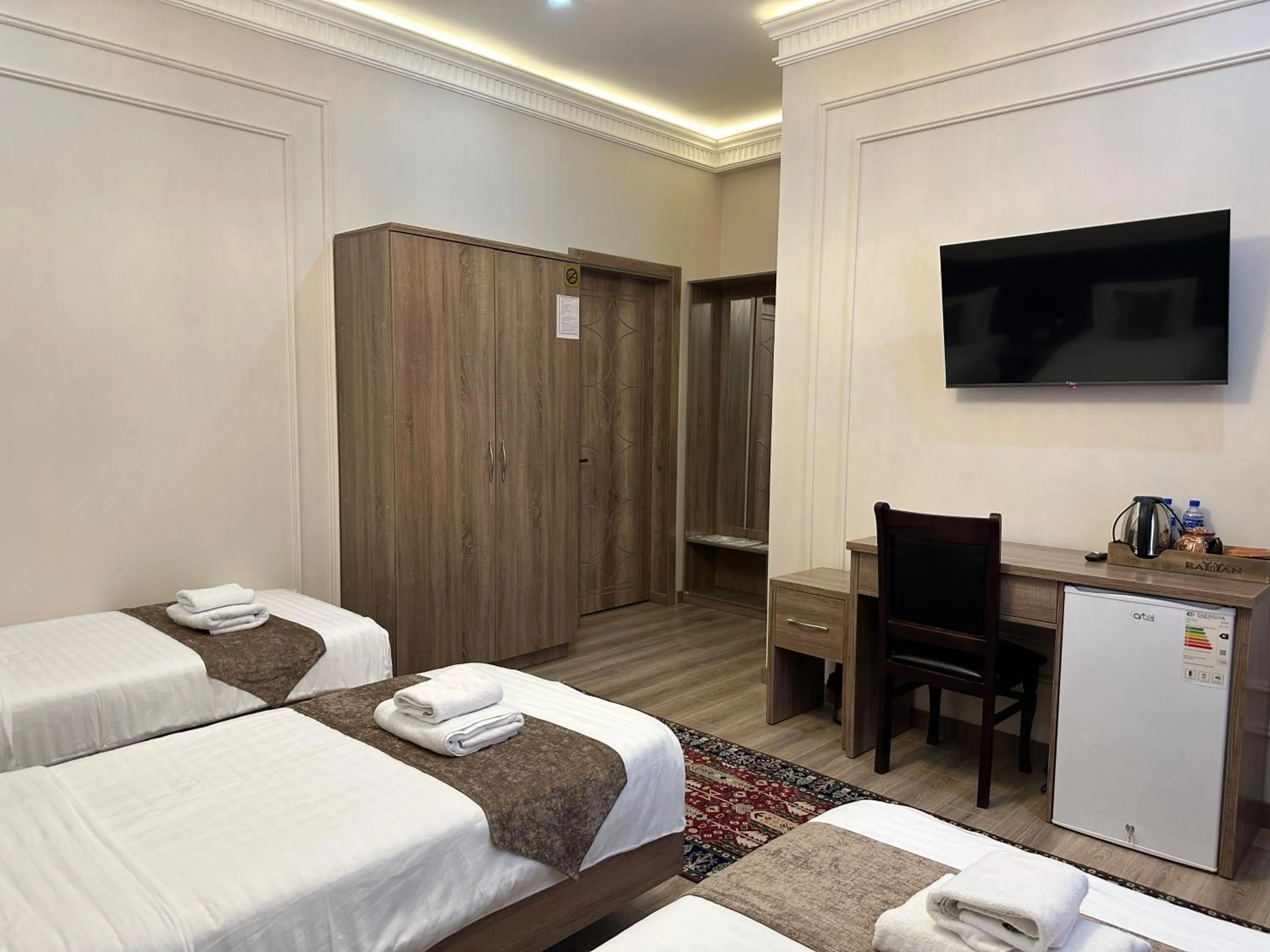 Bed in Rayyan Hotel Samarkand