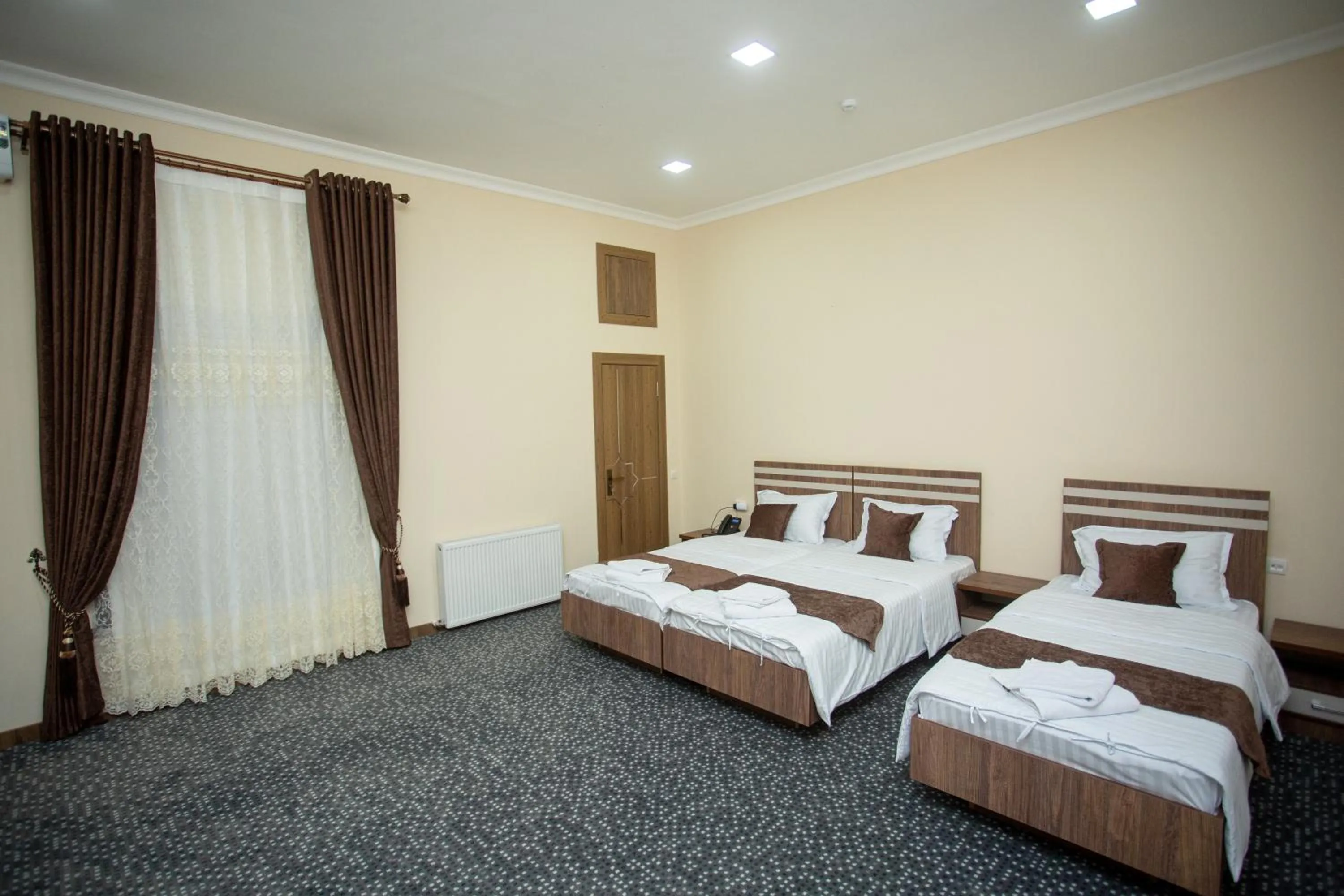 Bed in Rayyan Hotel Samarkand