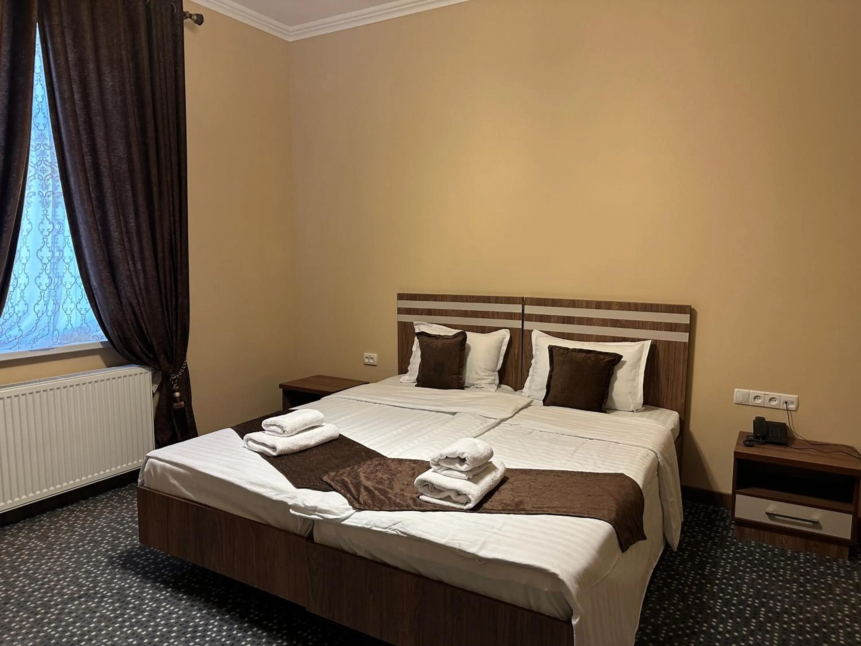 Bed in Rayyan Hotel Samarkand