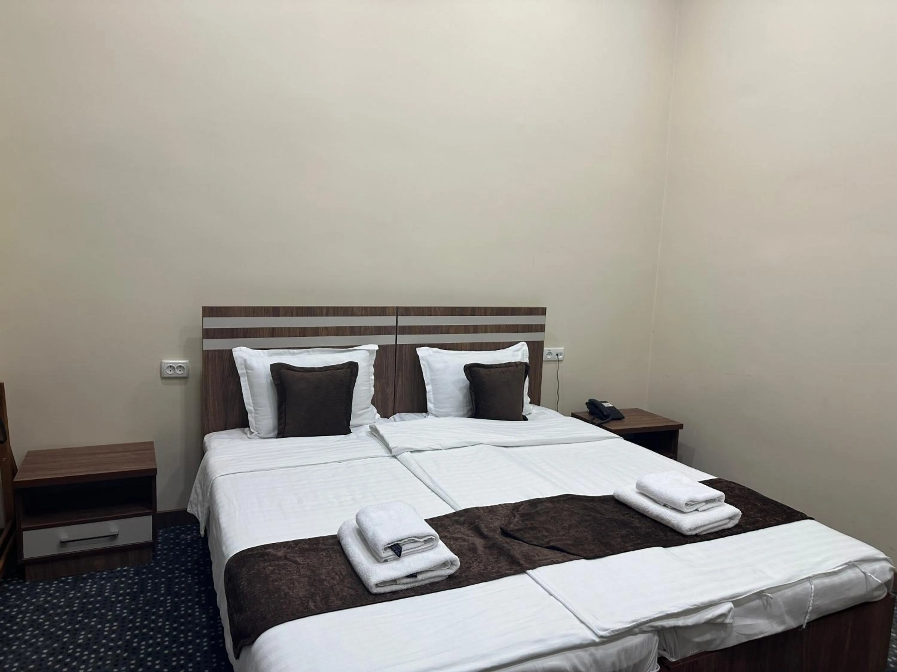 Bed in Rayyan Hotel Samarkand