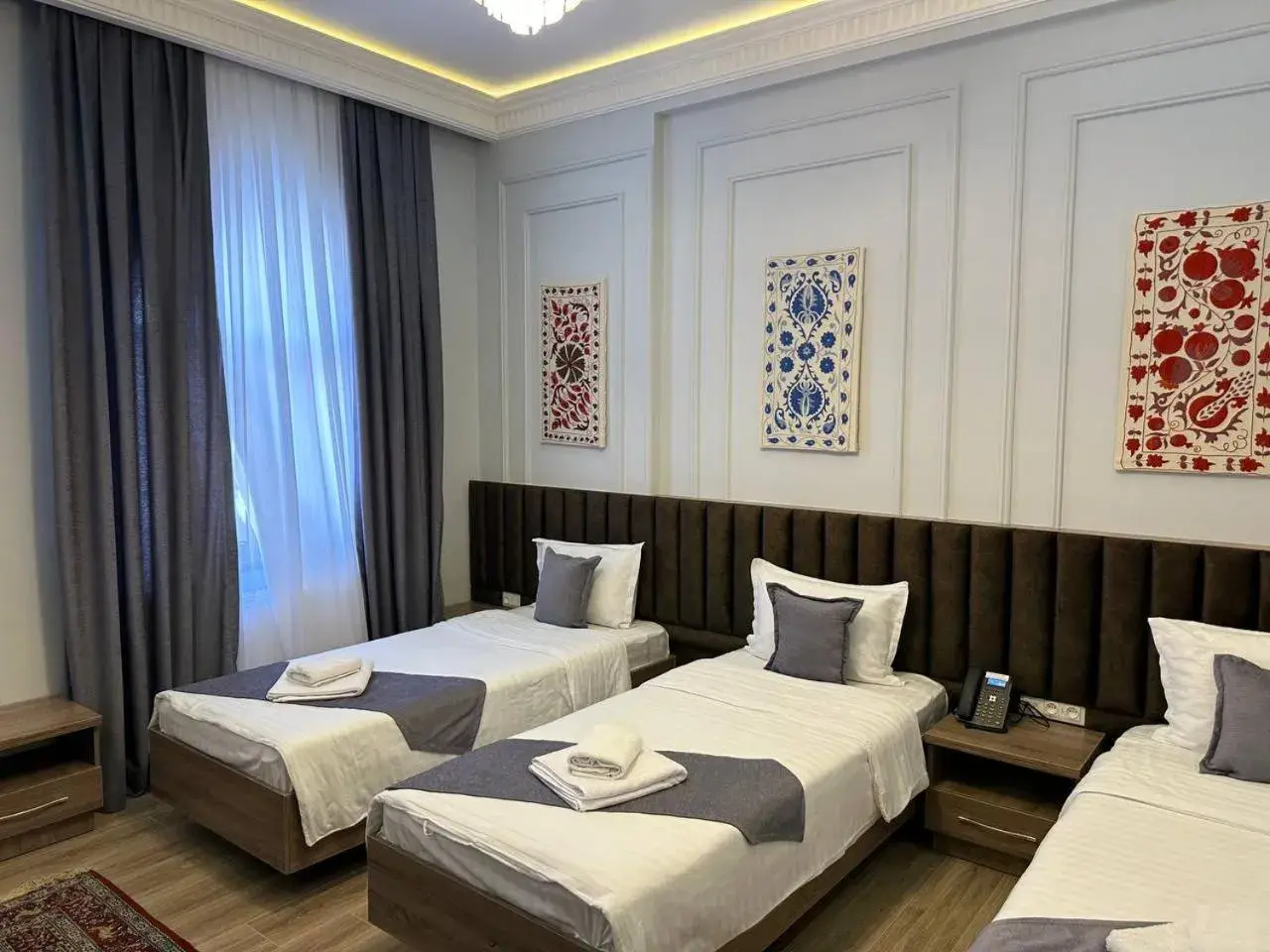 Deluxe Triple Room in Rayyan Hotel Samarkand Deluxe Triple Room in Rayyan Hotel Samarkand