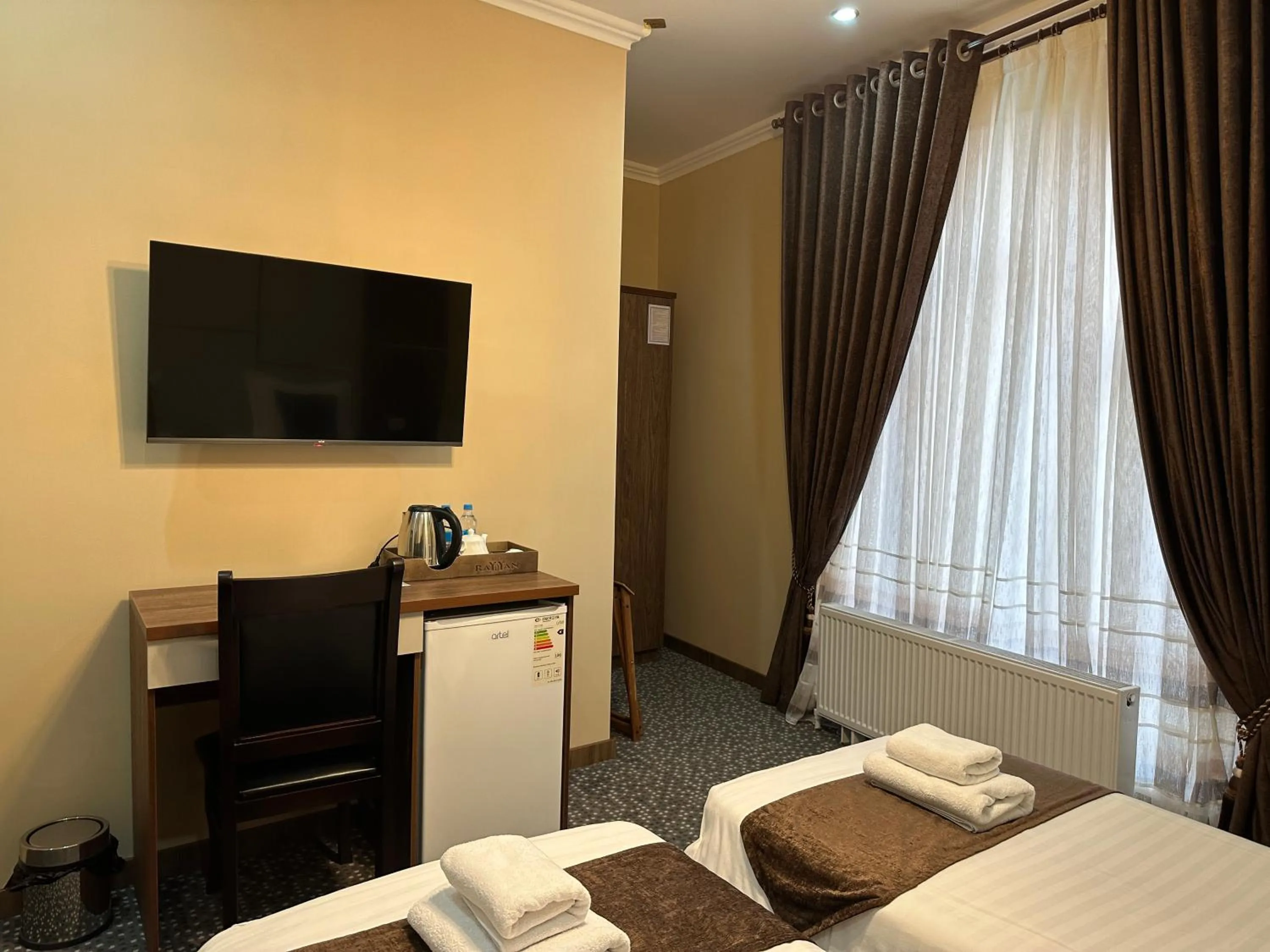 Bed in Rayyan Hotel Samarkand