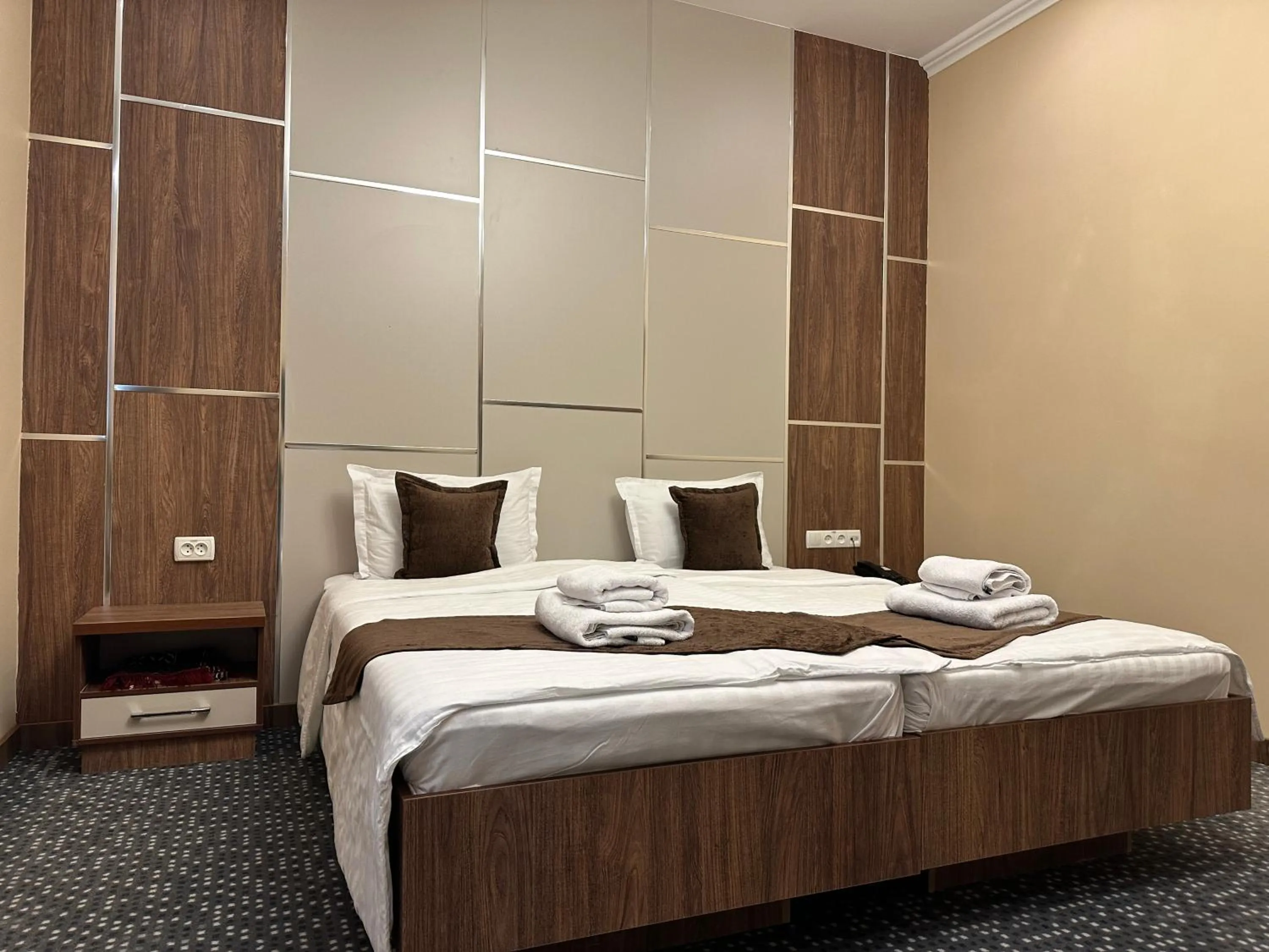 Bed in Rayyan Hotel Samarkand