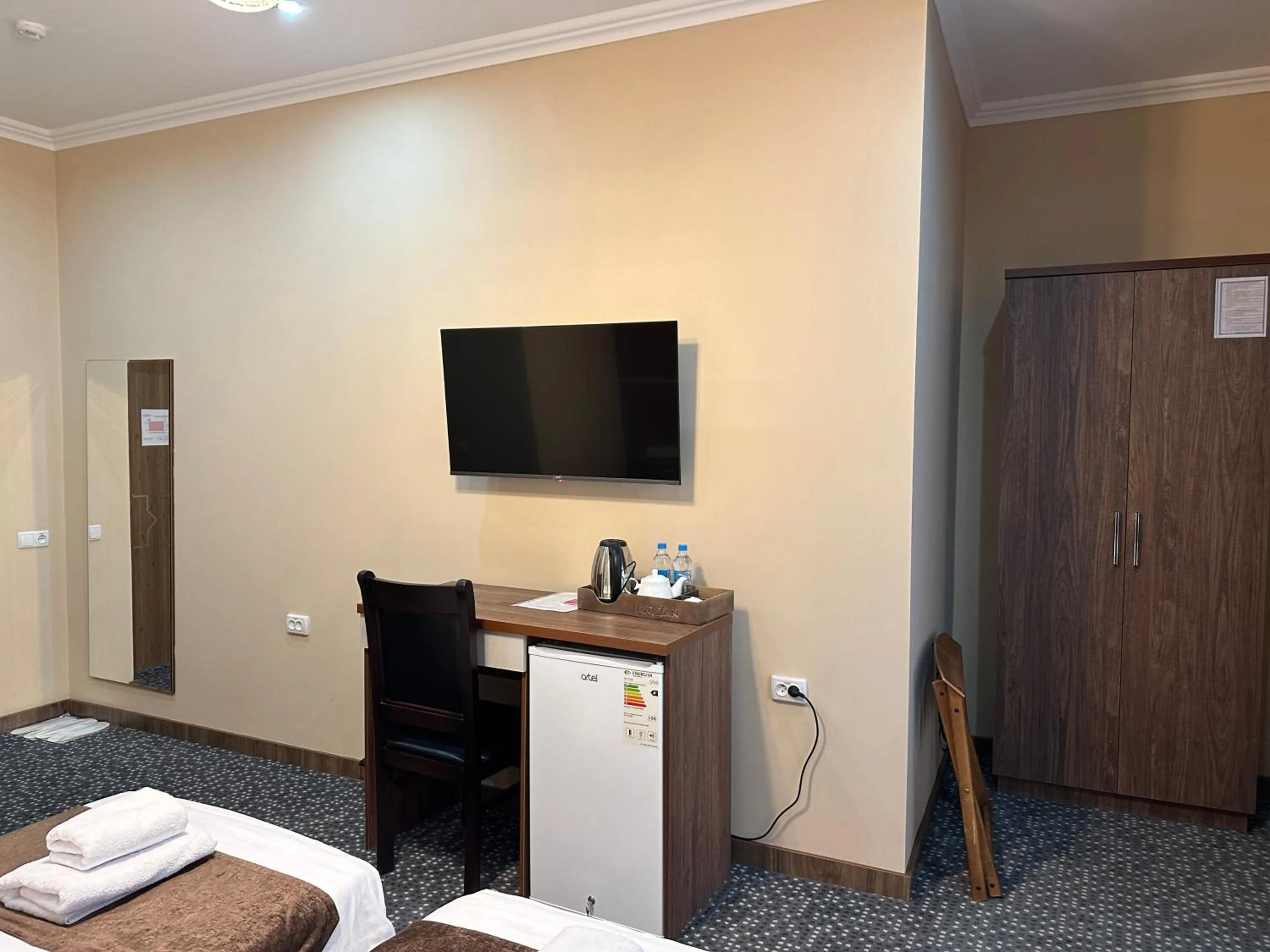 Bed in Rayyan Hotel Samarkand