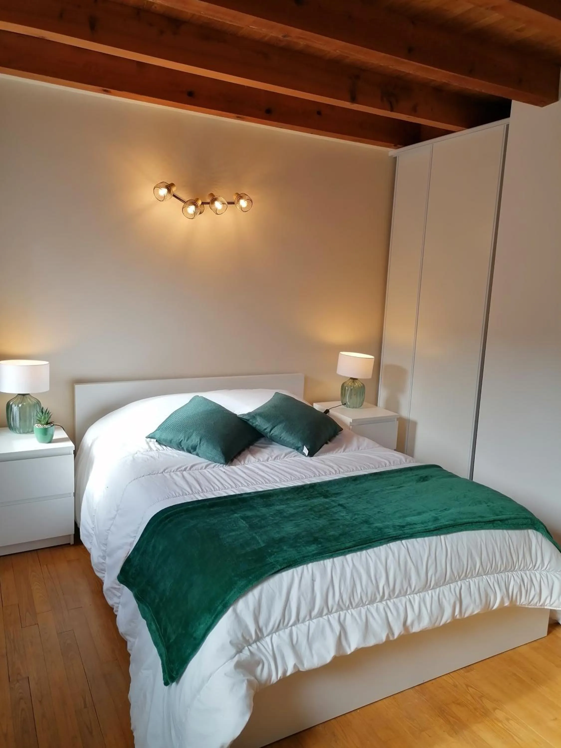 Bed in La maison d'Hôtes Du Moulin