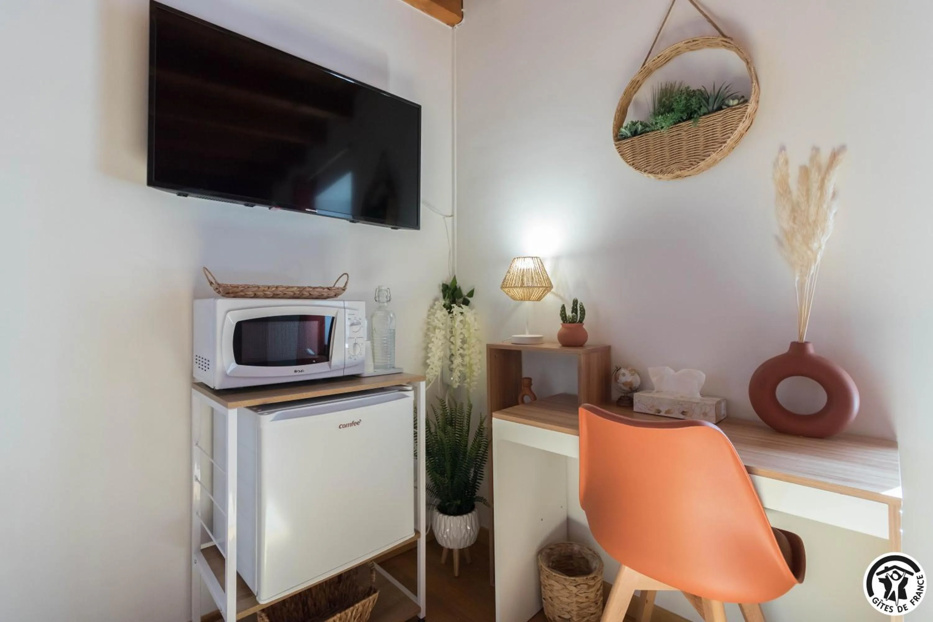 TV and multimedia in La maison d'Hôtes Du Moulin