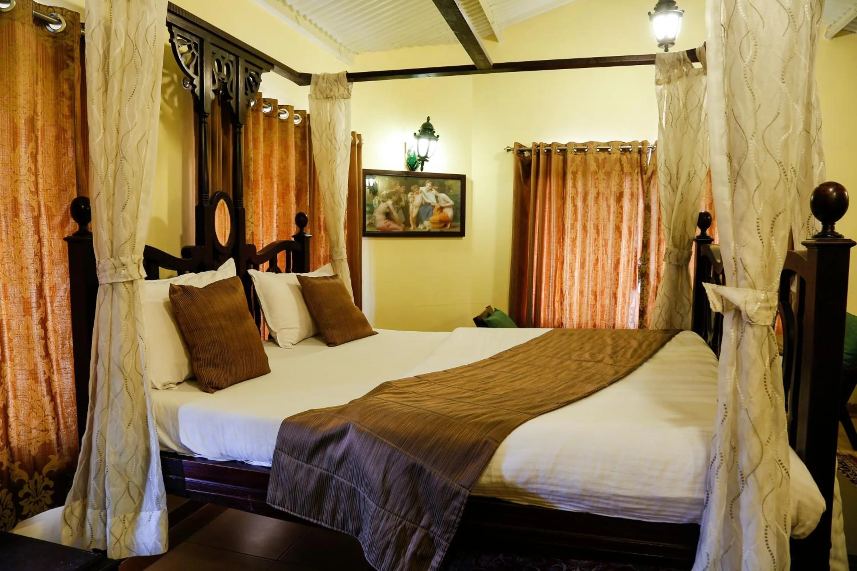Bed in The Colonial Manek Manor By SAH