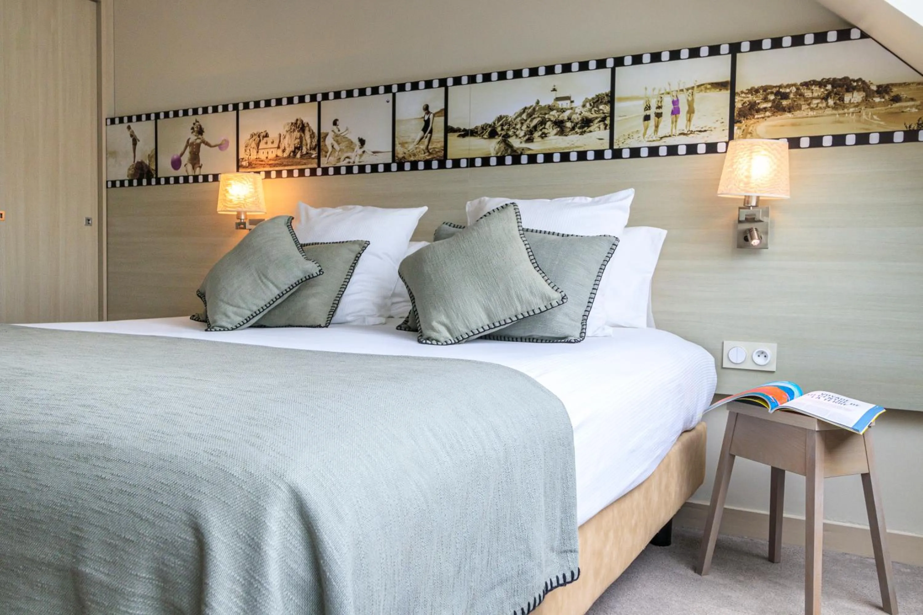 Bed in Best Western Les Bains Hotel et SPA