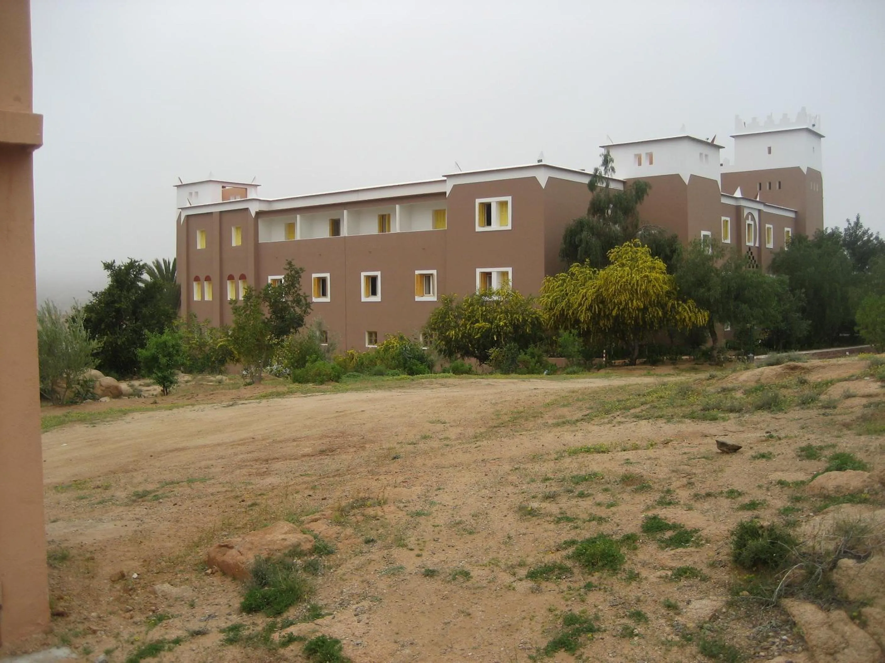 Property building in Hotel Les Amandiers