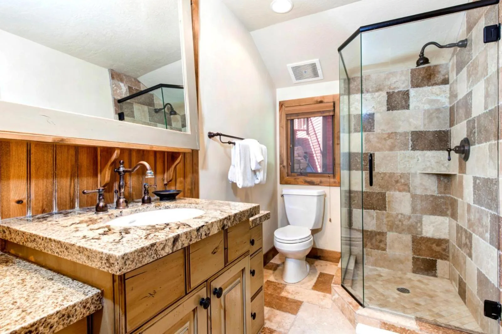 Bathroom in KBM Resorts In the Heart of Old TownWalk to Main St. Easy access shuttle to PCMR or DV Resorts Private Hot Tub POA-504b