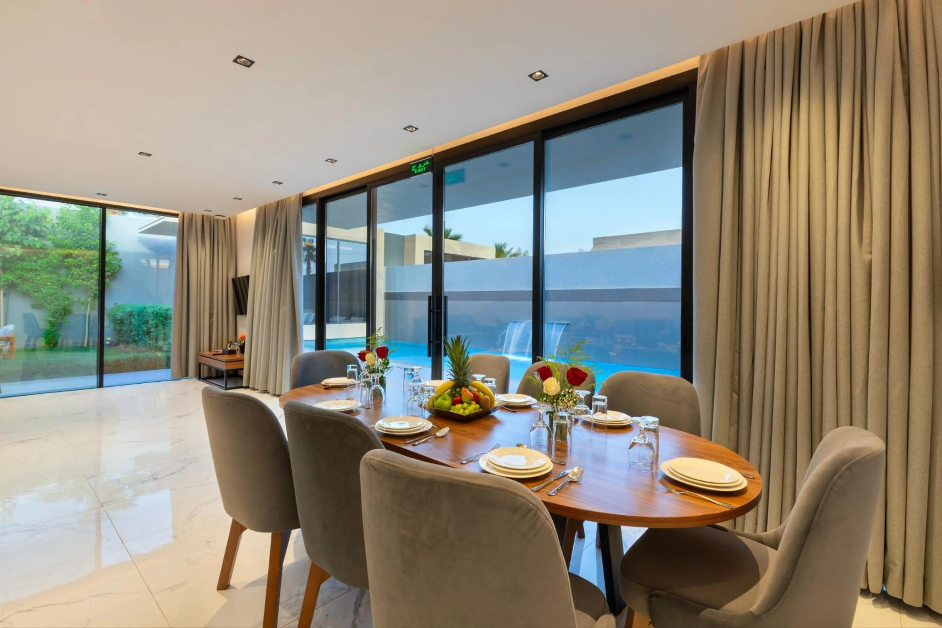 Dining area in Q Hotel Resorts -Riyadh