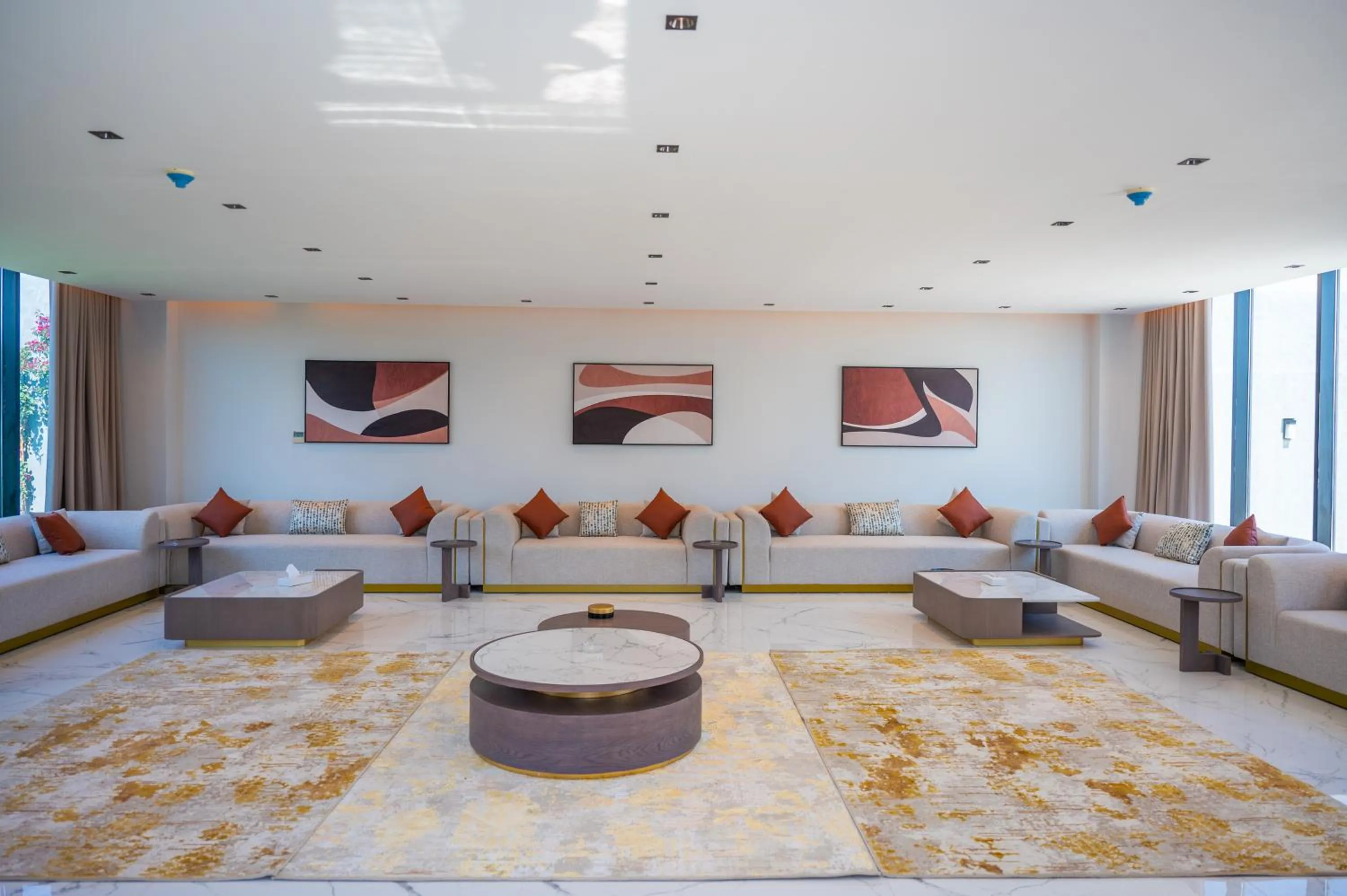 Living room in Q Hotel Resorts -Riyadh