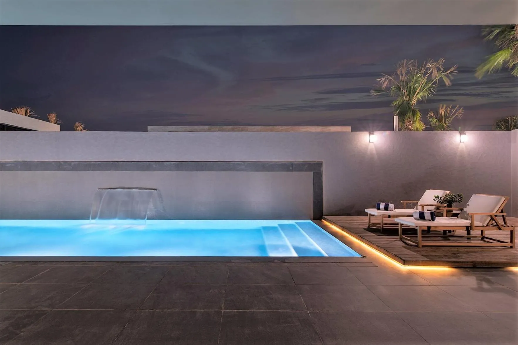 Swimming pool in Q Hotel Resorts -Riyadh