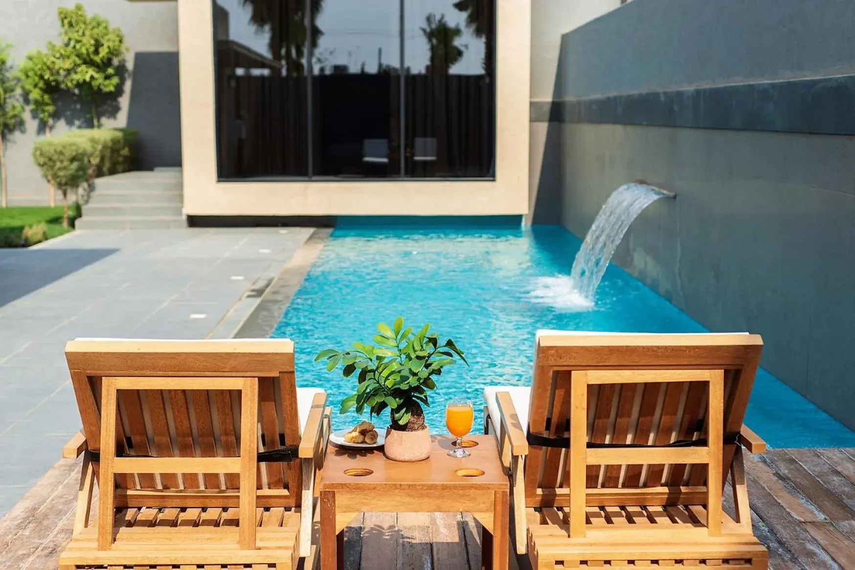 Swimming pool in Q Hotel Resorts -Riyadh Swimming pool in Q Hotel Resorts -Riyadh