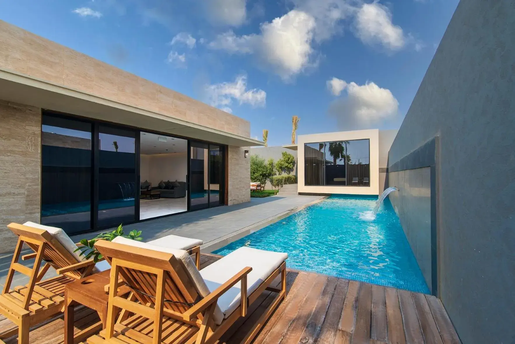 Pool view in Q Hotel Resorts -Riyadh Pool view in Q Hotel Resorts -Riyadh