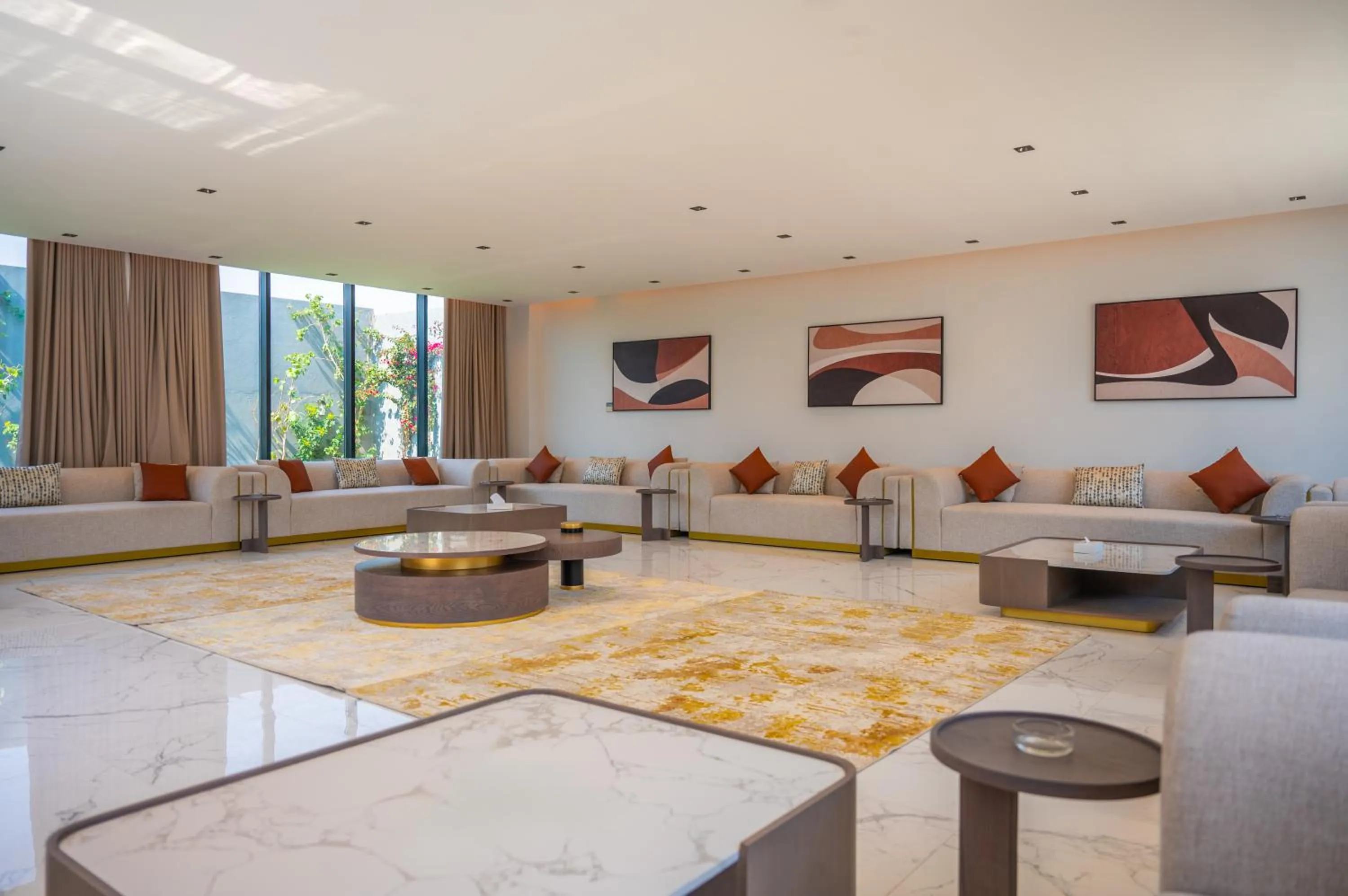 Living room in Q Hotel Resorts -Riyadh