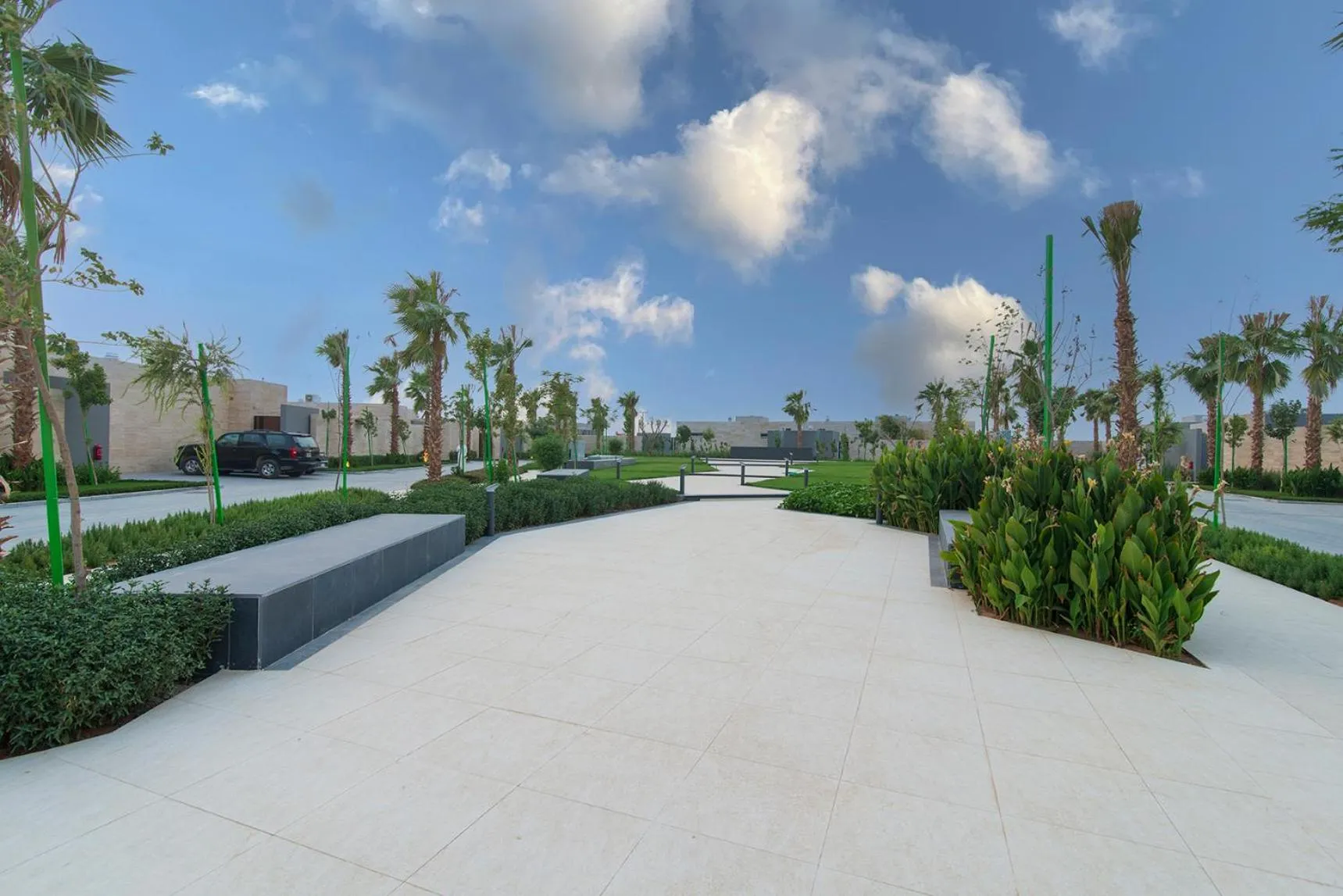 Natural landscape in Q Hotel Resorts -Riyadh