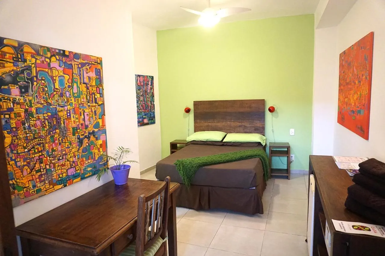 Bedroom, Bed in casaJOMO Art, Food & Music B&B