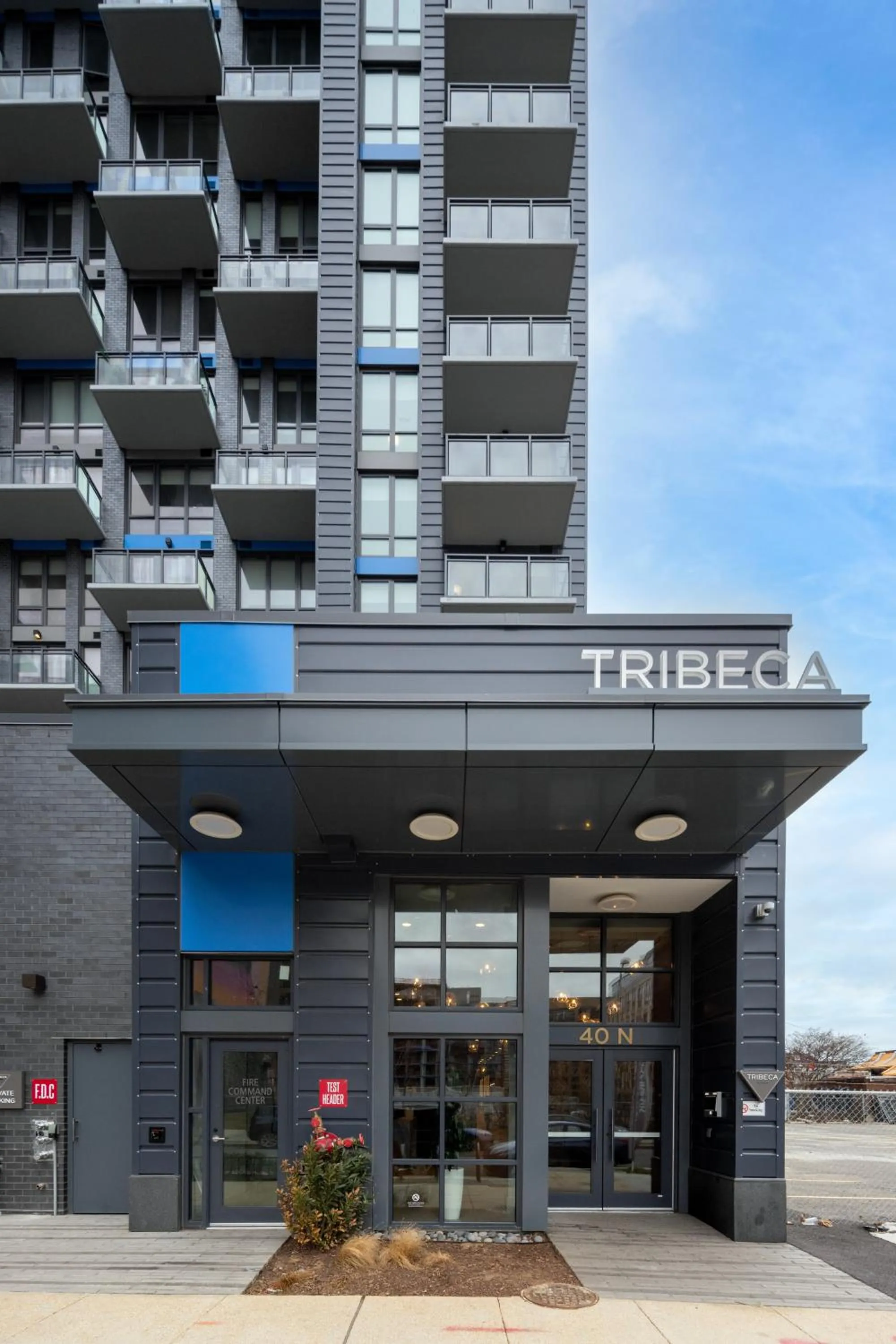 Property building in Global Luxury Suites at Tribeca