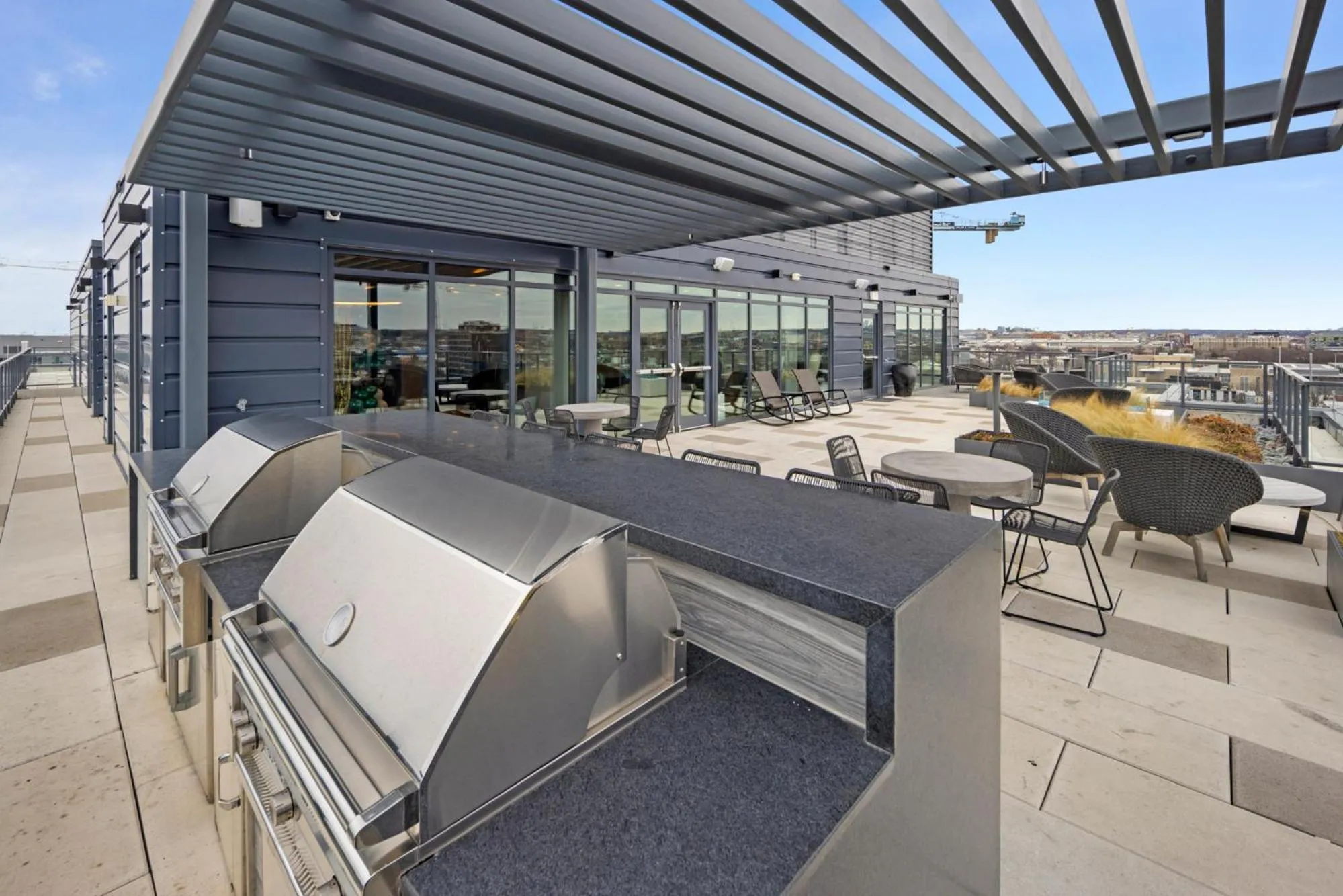 BBQ facilities in Global Luxury Suites at Tribeca