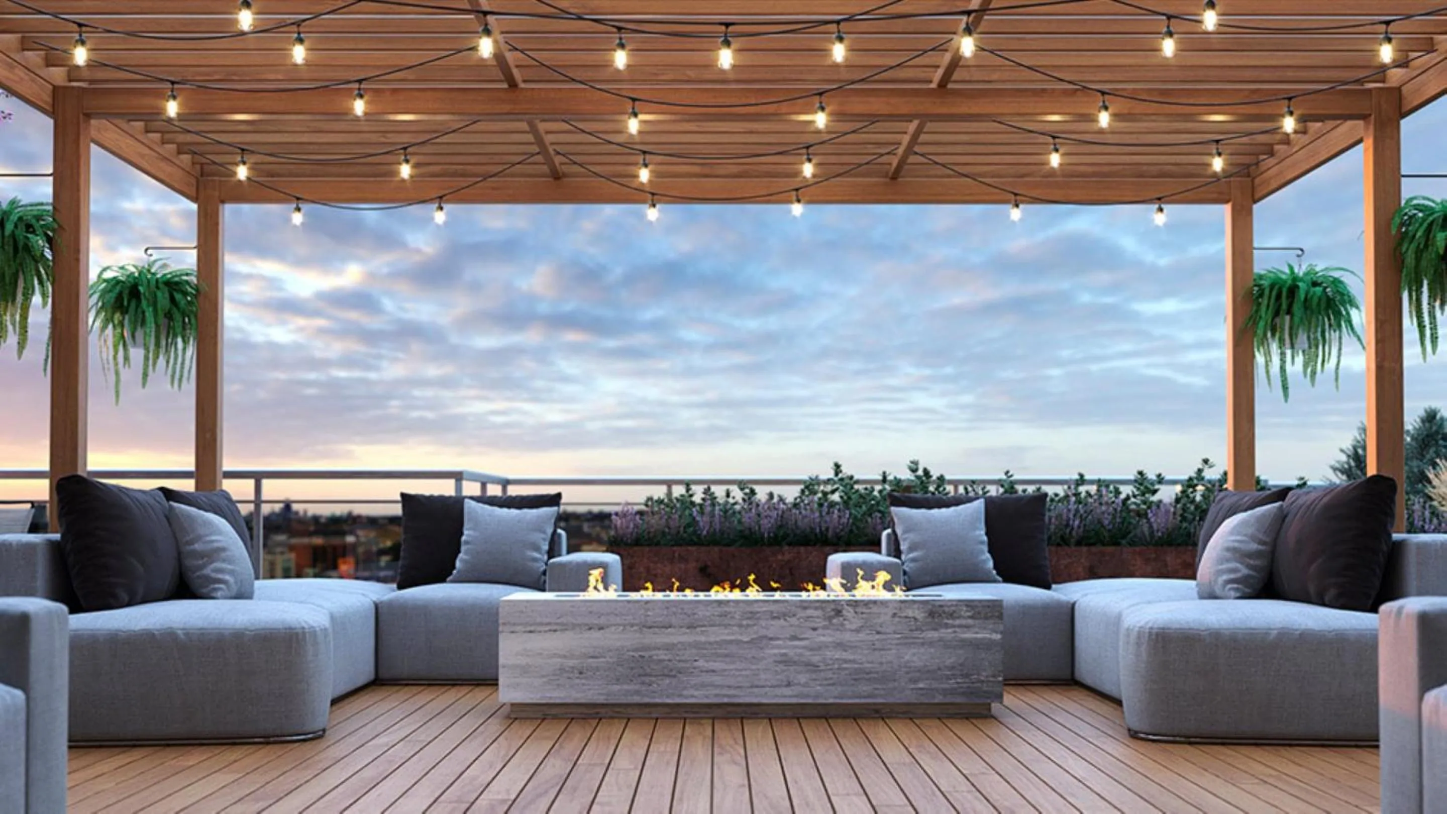 Balcony/Terrace in Global Luxury Suites at Tribeca