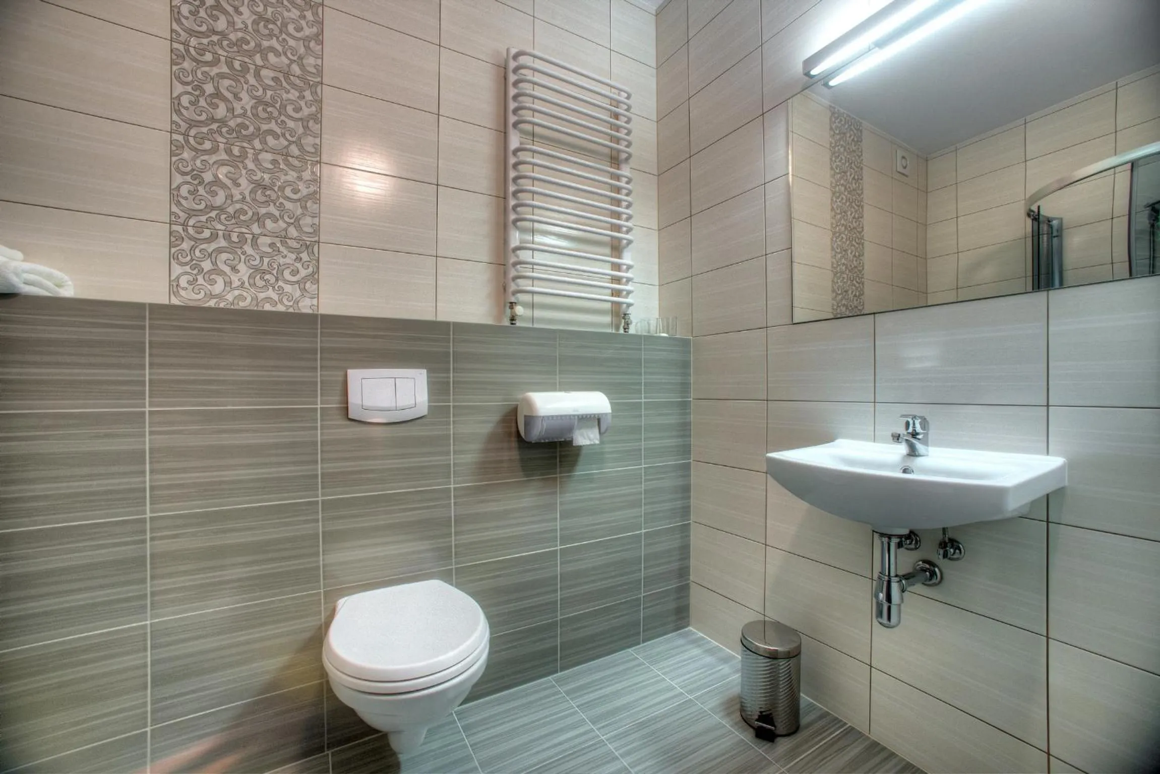 Bathroom in Hotel Łańcut