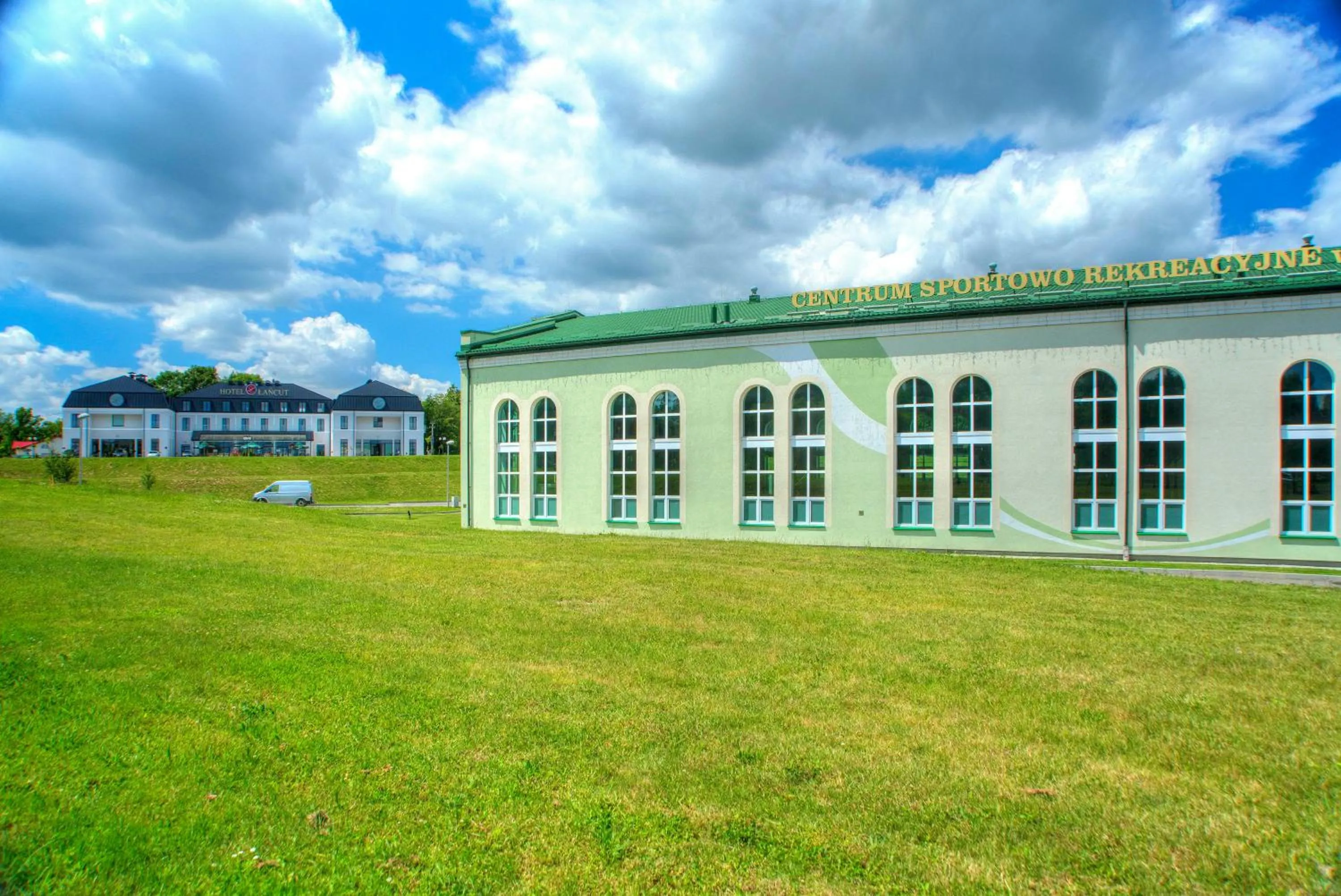 Swimming pool in Hotel Łańcut