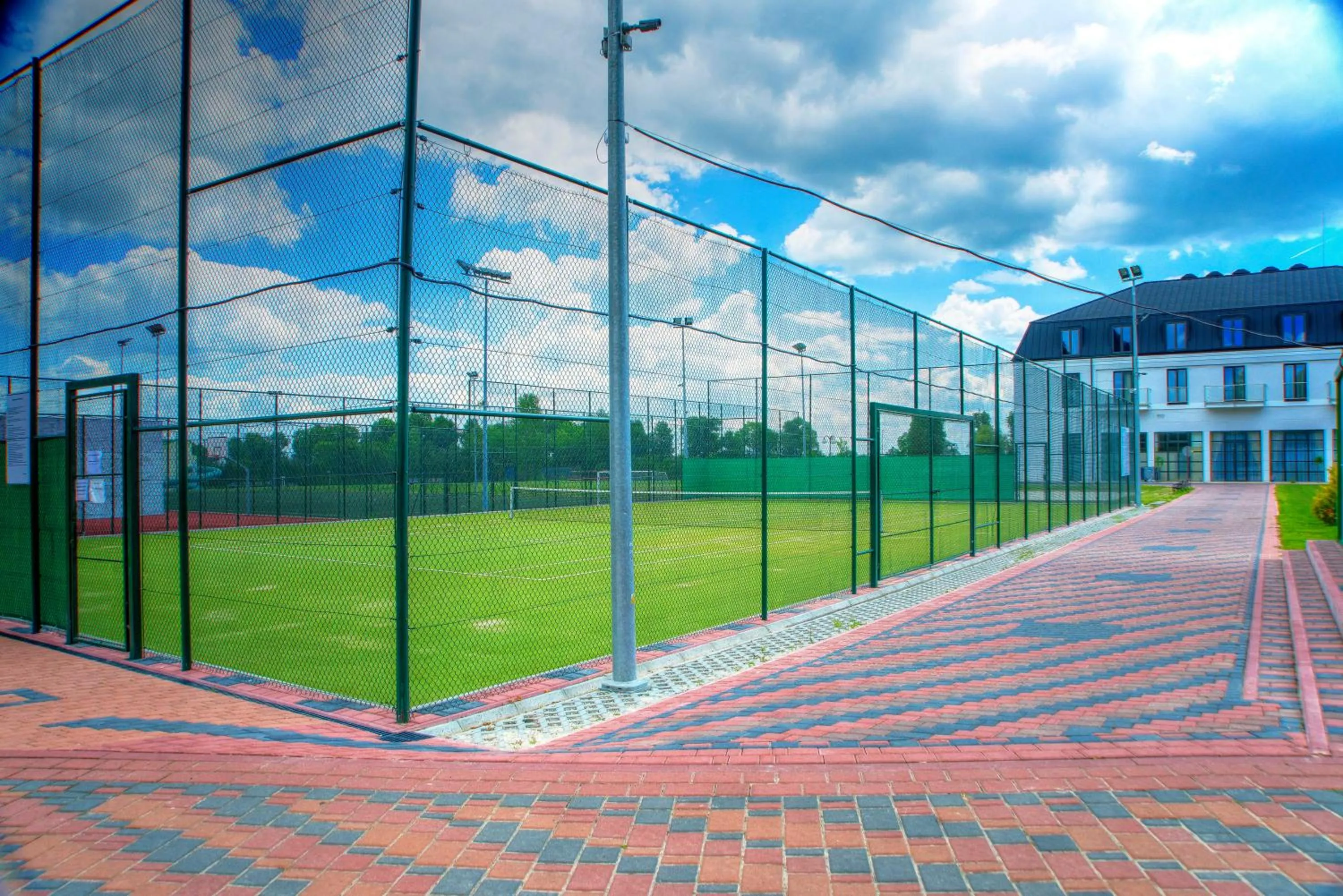 Tennis court in Hotel Łańcut
