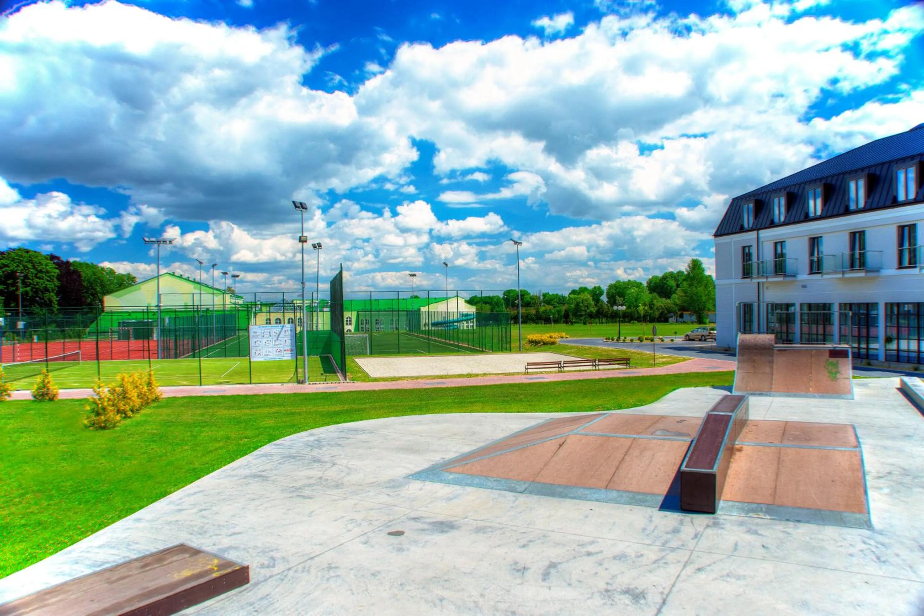 Area and facilities in Hotel Łańcut