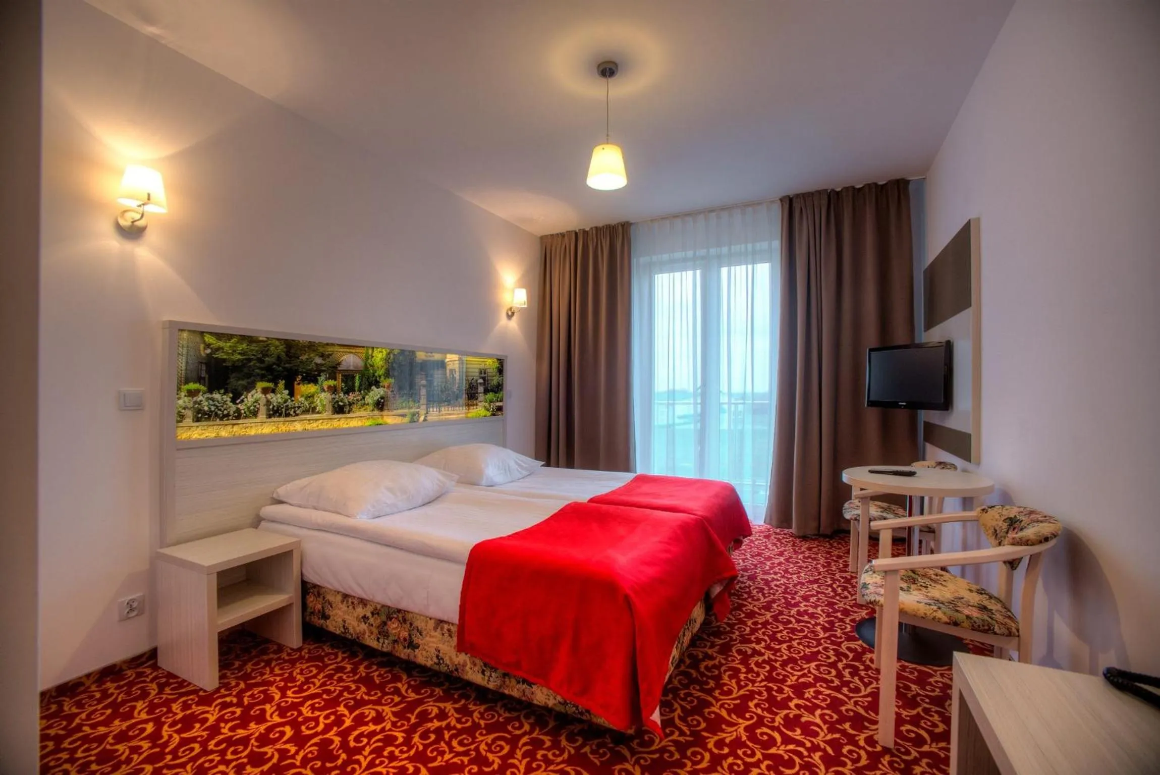 Photo of the whole room, Bed in Hotel Łańcut