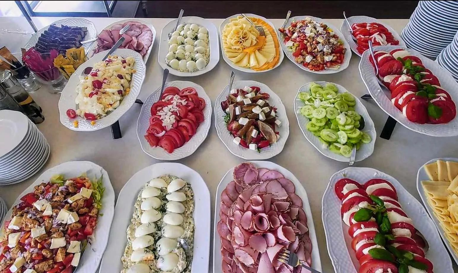 Breakfast in Hotel Łańcut