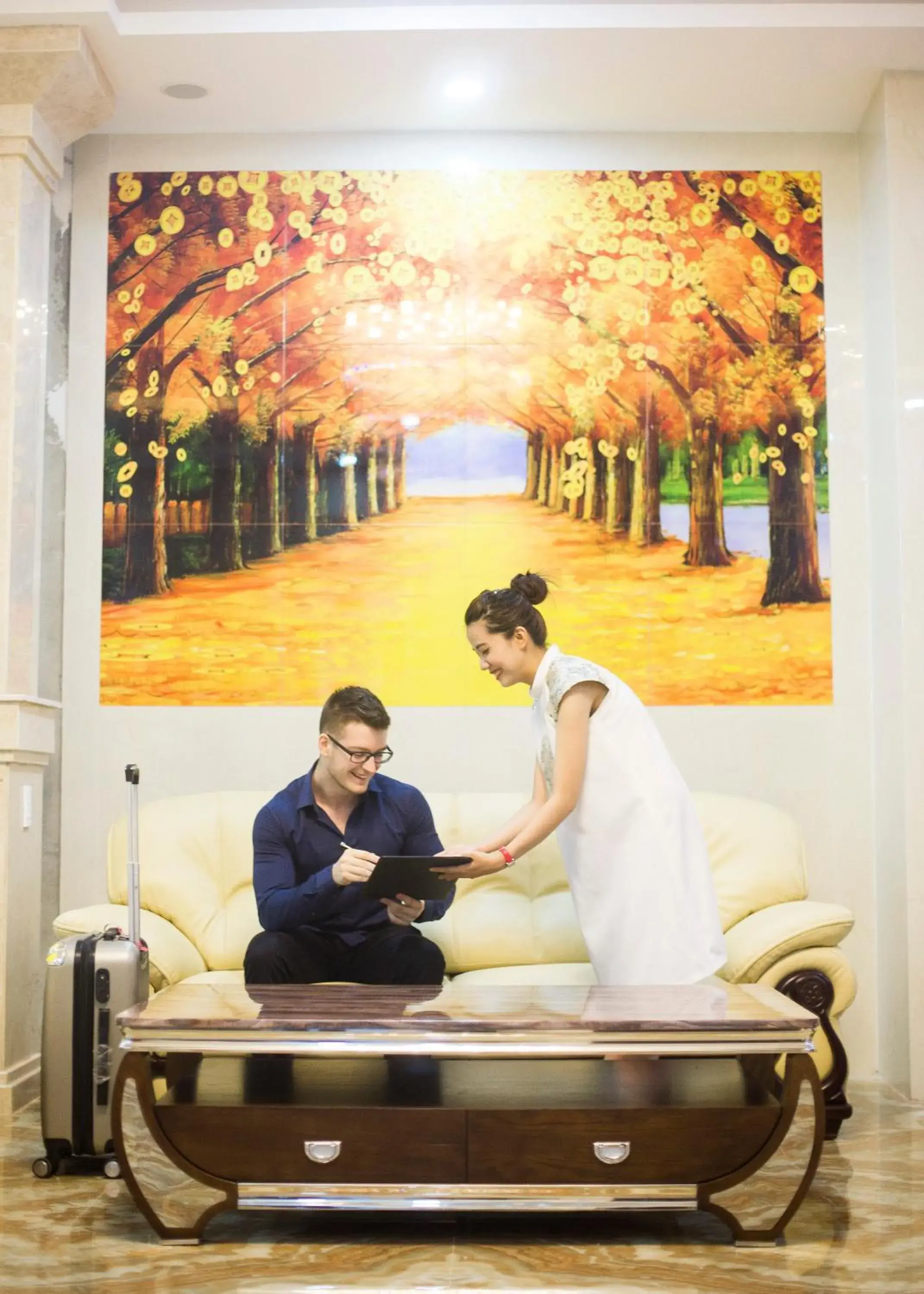 Staff in Pariat River Front Hotel Staff in Pariat River Front Hotel