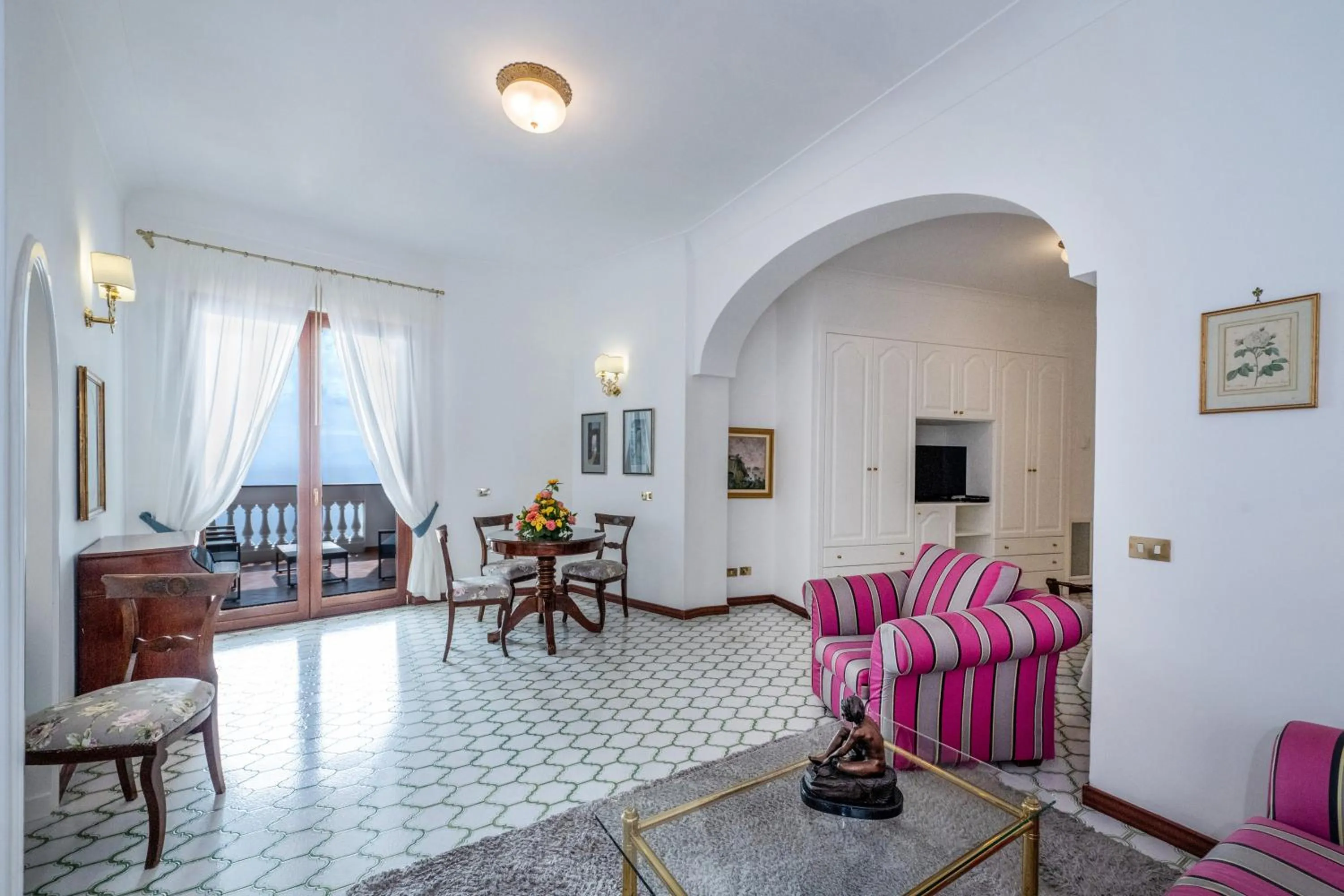 Living room in Hotel Belvedere