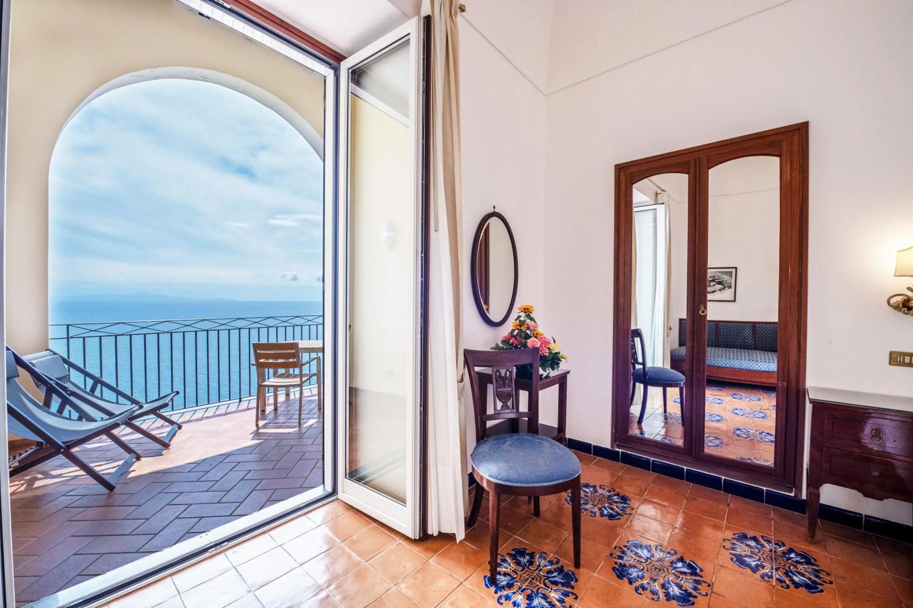 Bedroom in Hotel Belvedere