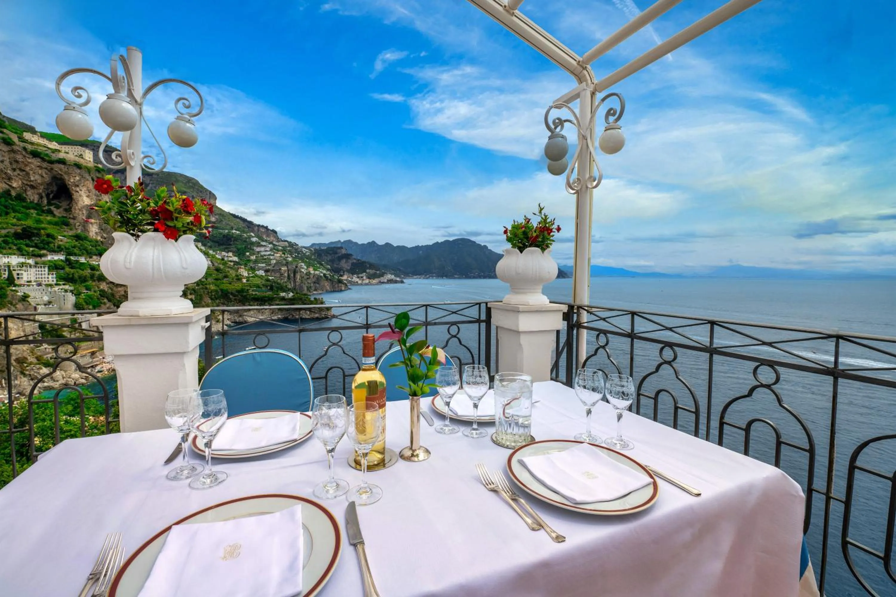 Dining area in Hotel Belvedere