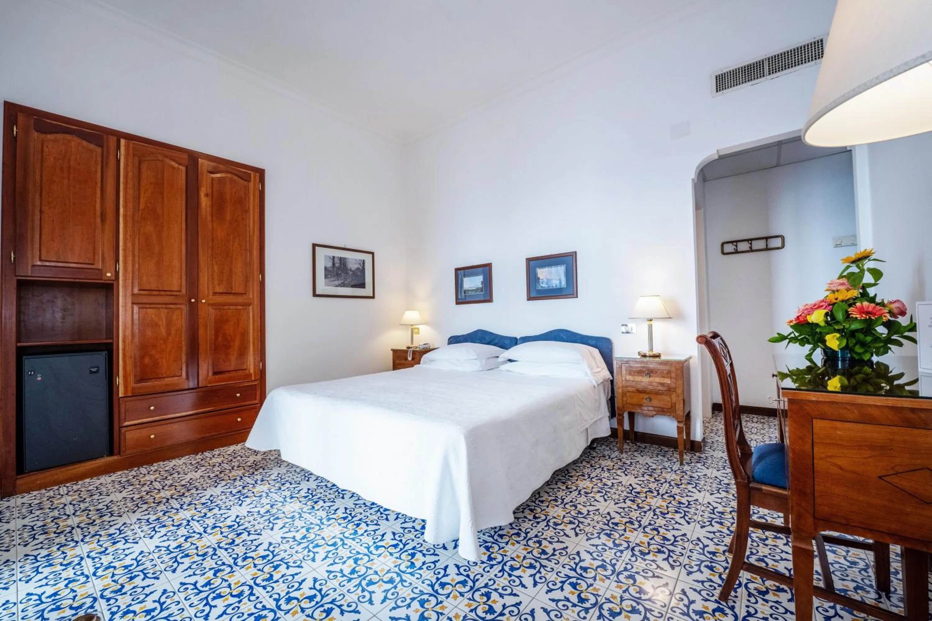 Bed in Hotel Belvedere