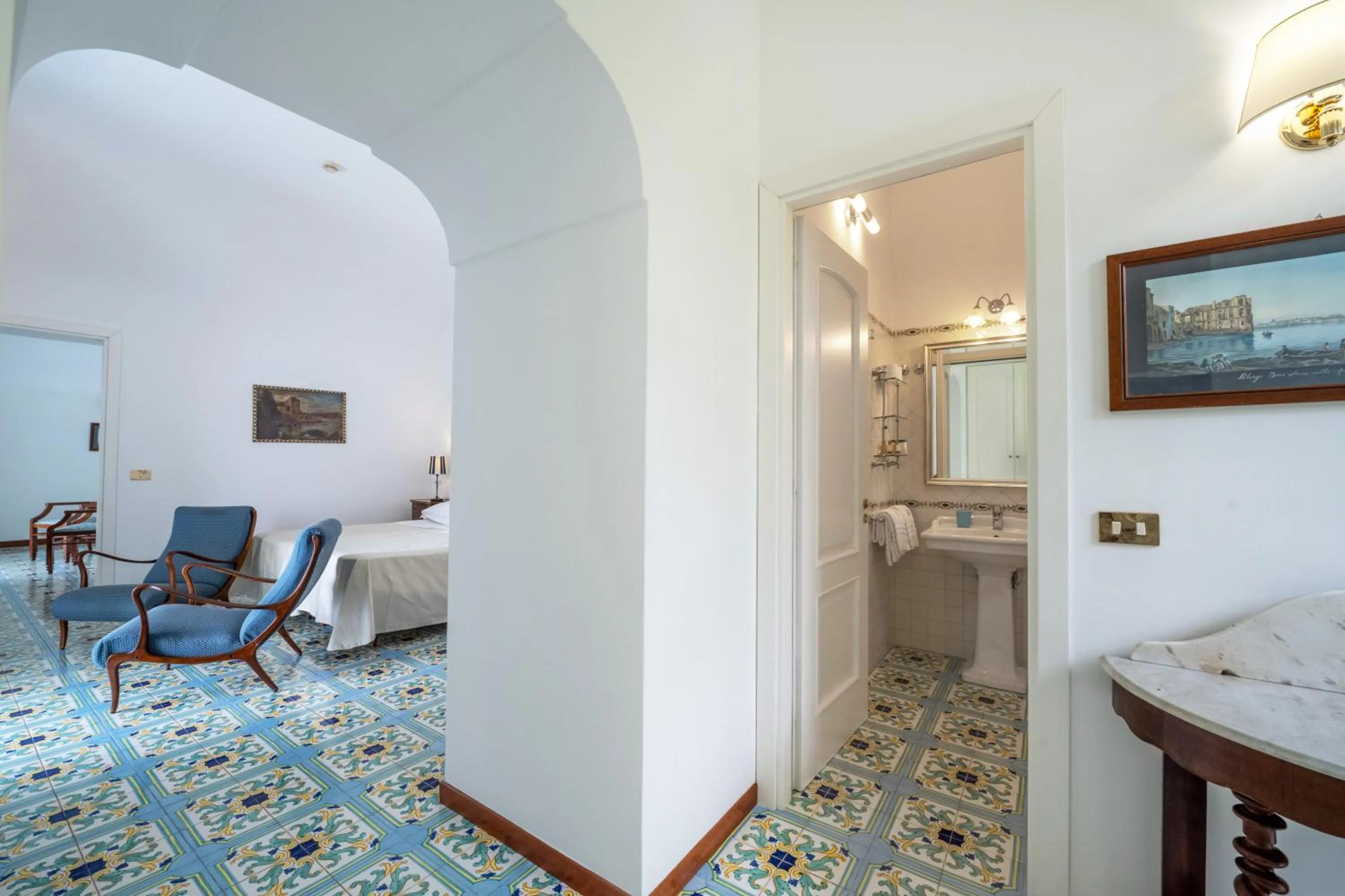 Bed in Hotel Belvedere